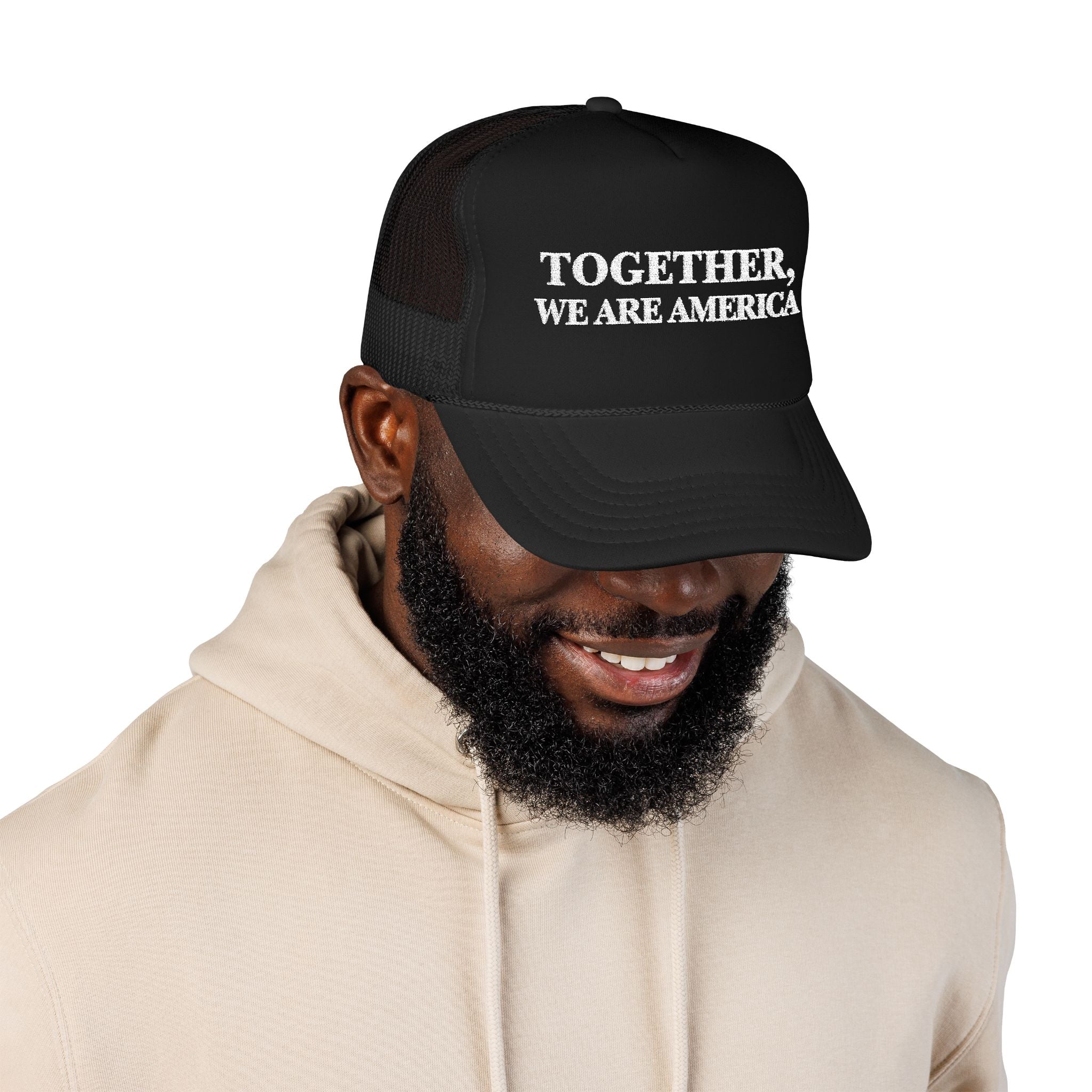 THE NEW AMERICAN HAT - Embroidered Trucker Hat
