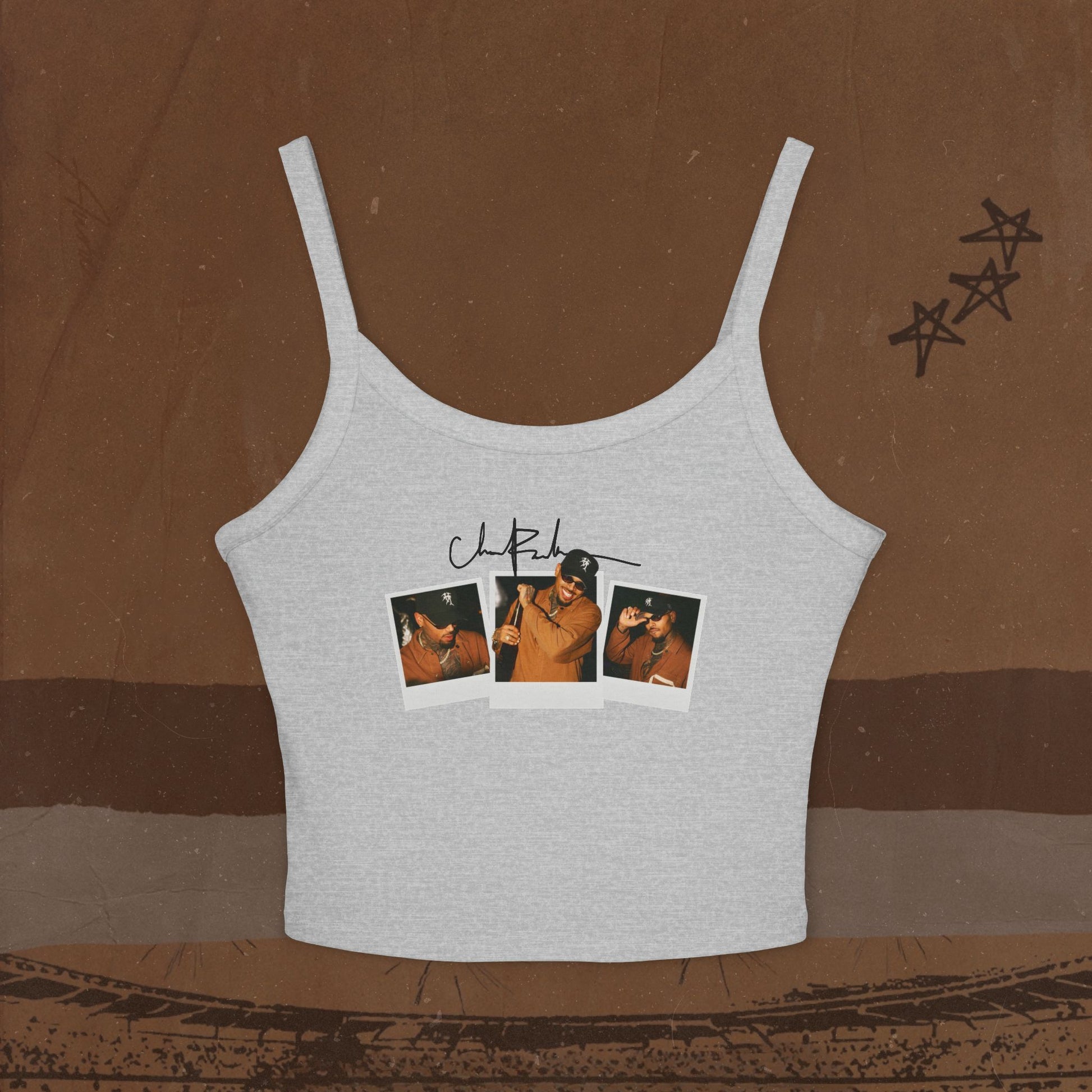 Polaroid Breezy Spaghetti Strap Tank Top