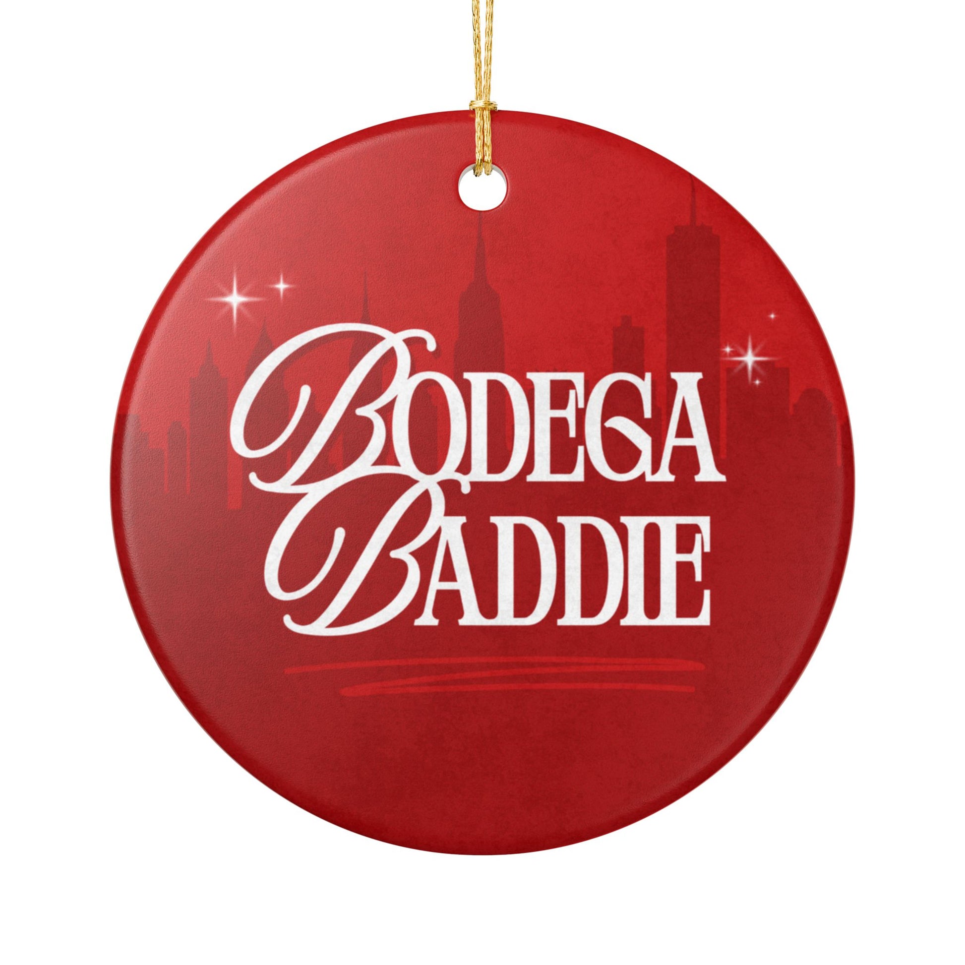 Bodega Baddie Ceramic Ornament