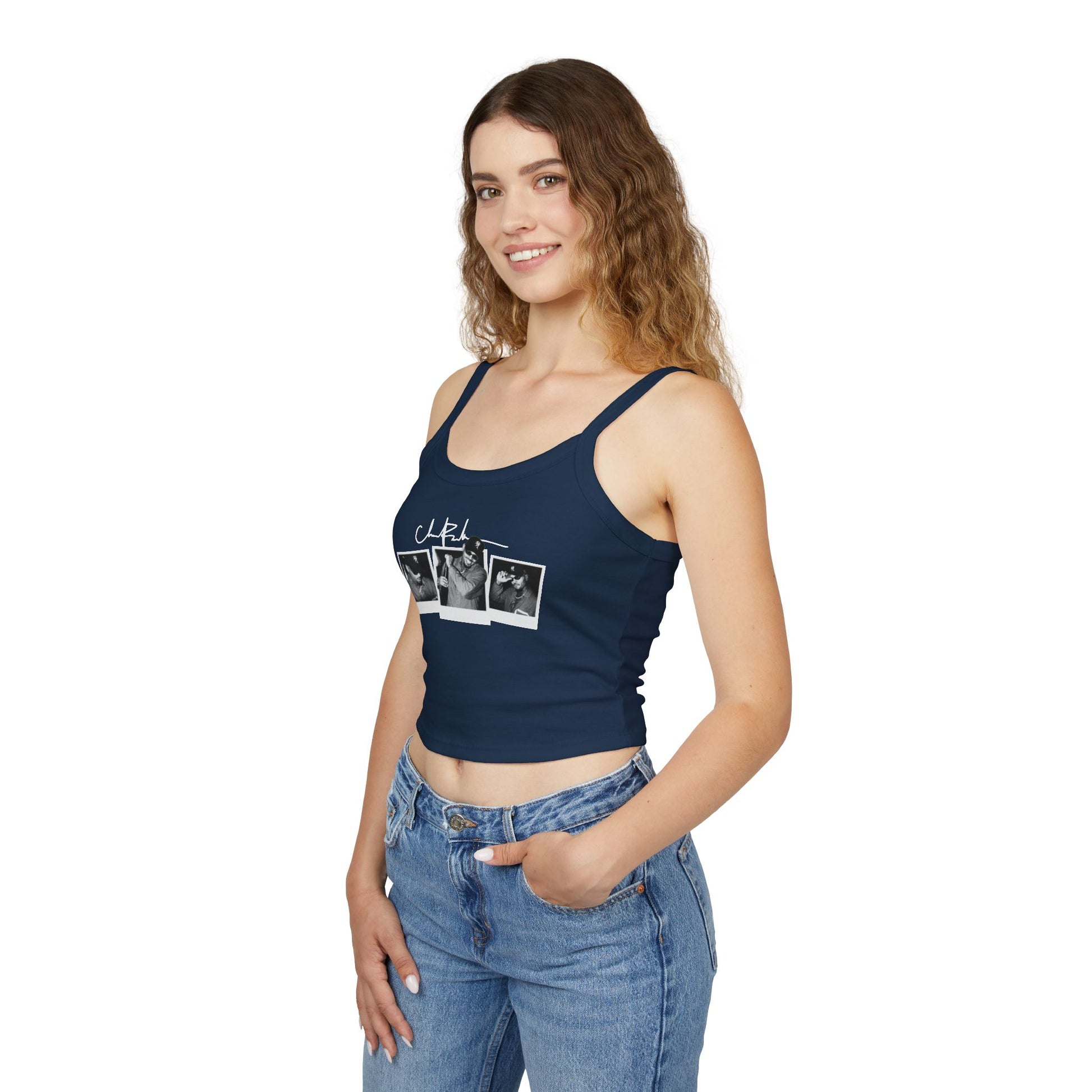 Polaroid Breezy Spaghetti Strap Tank Top