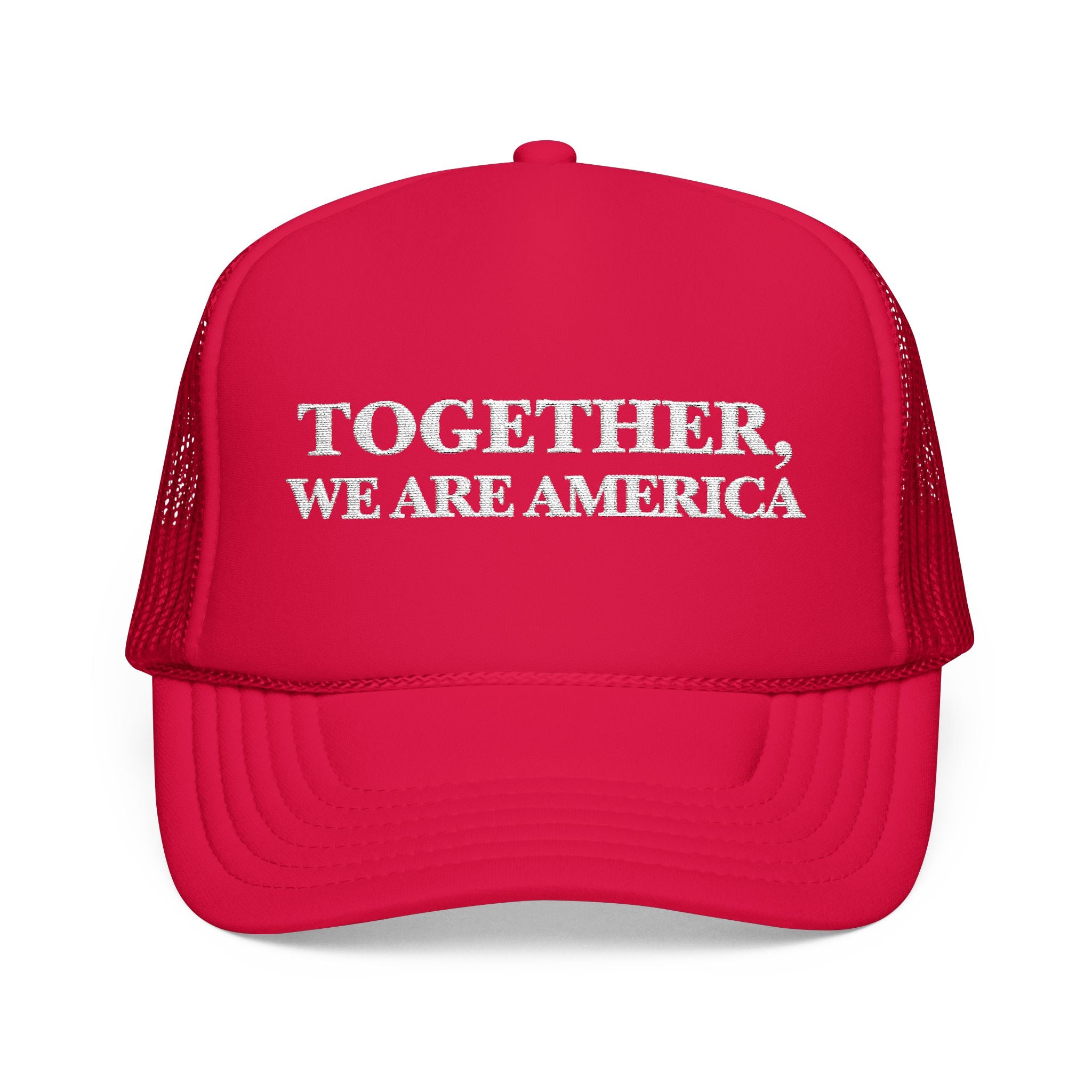 THE NEW AMERICAN HAT - Embroidered Trucker Hat