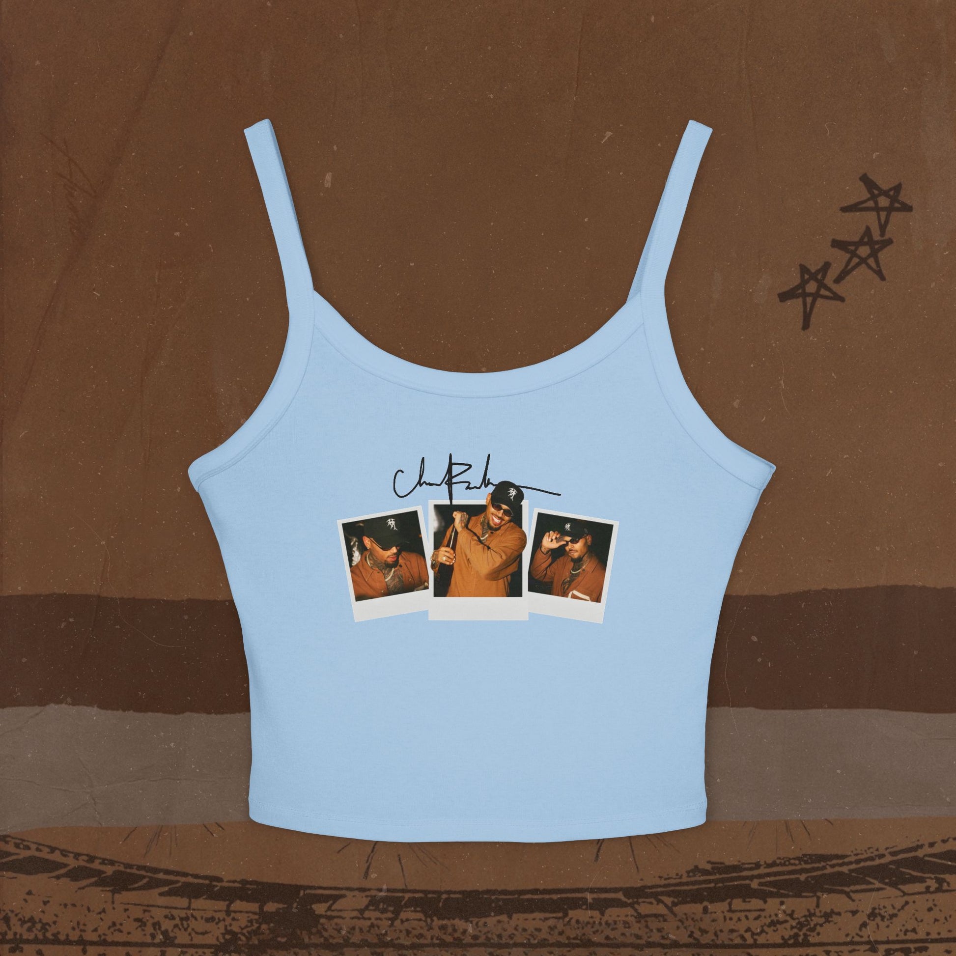 Polaroid Breezy Spaghetti Strap Tank Top