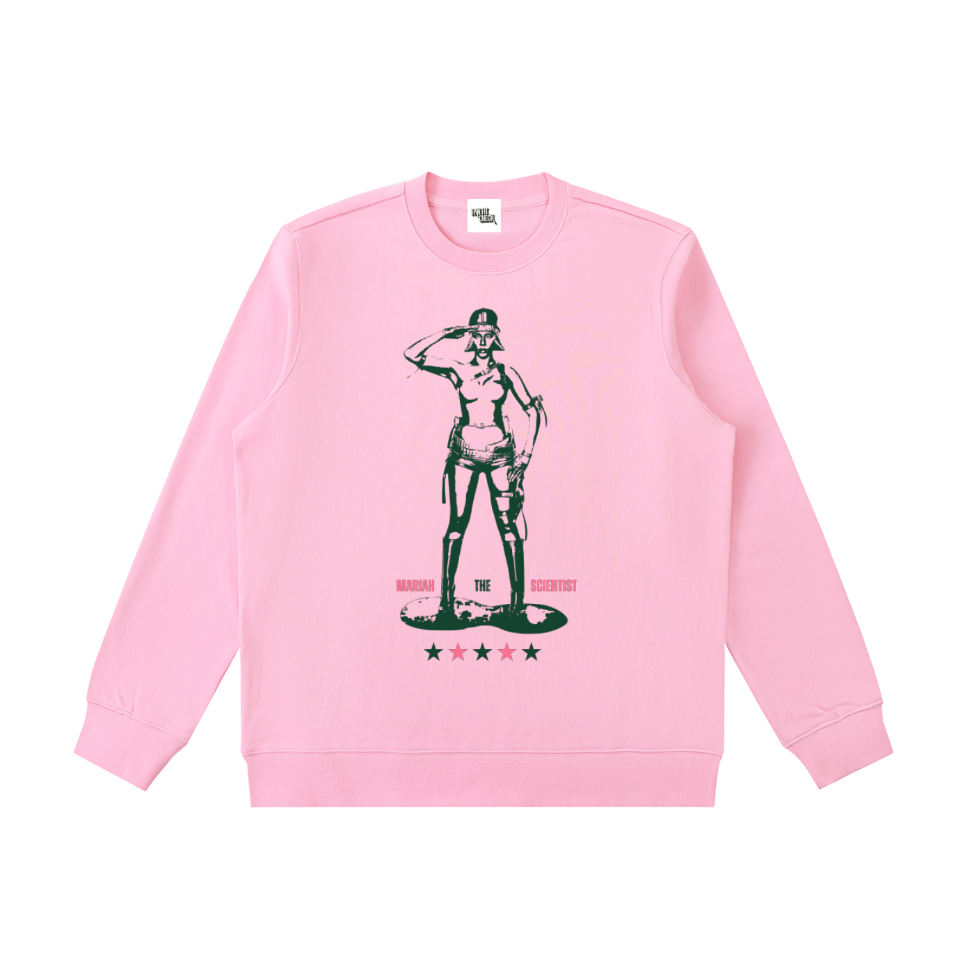 Crewneck,Heavy Weight,Spring Wear,Winter Wear,Concert Wear,Mariah the Scientist,Custom Wear,Long Sleeve,Womens Apparel,Gift for her