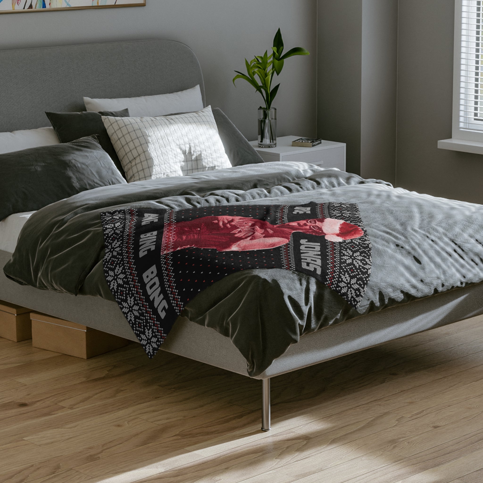 Joe Bing Bing Bing Inspired Christmas Throw Blanket