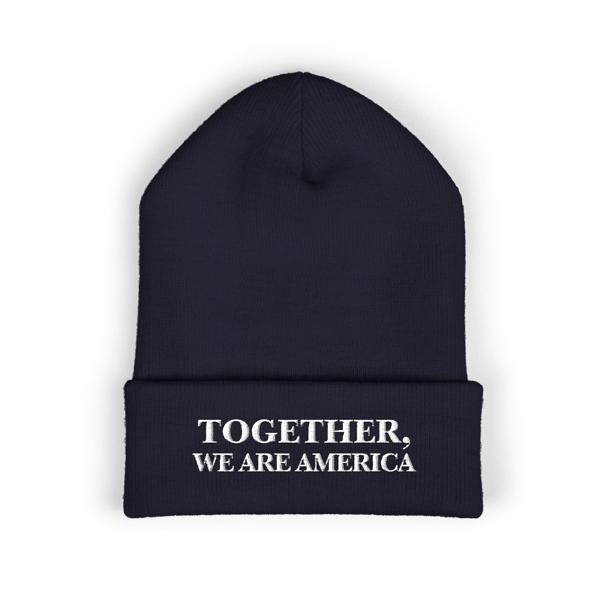 THE NEW AMERICAN HAT - Embroidered Cuffed Beanie
