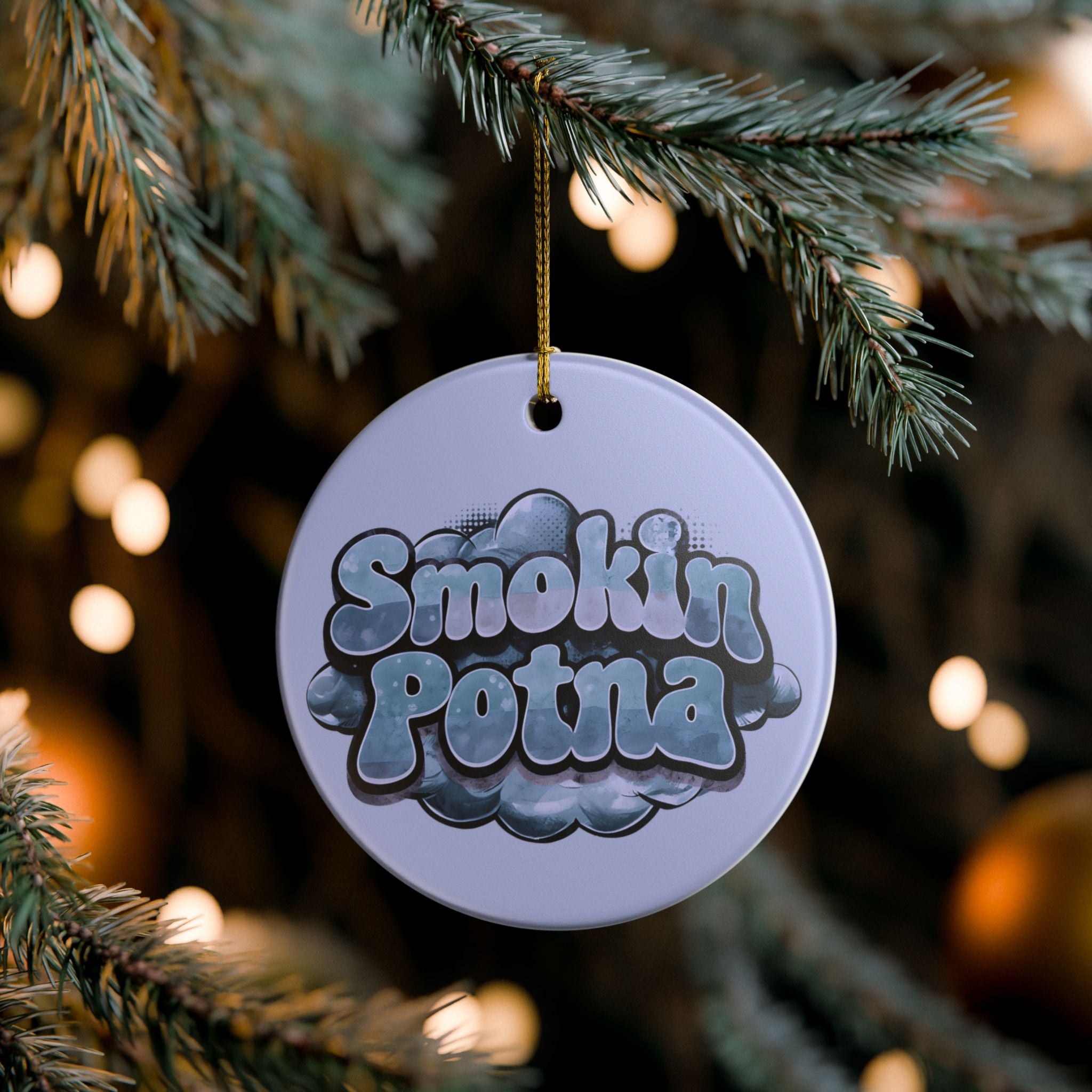 Smoking Potna Jordan Ward Inspired Ornament