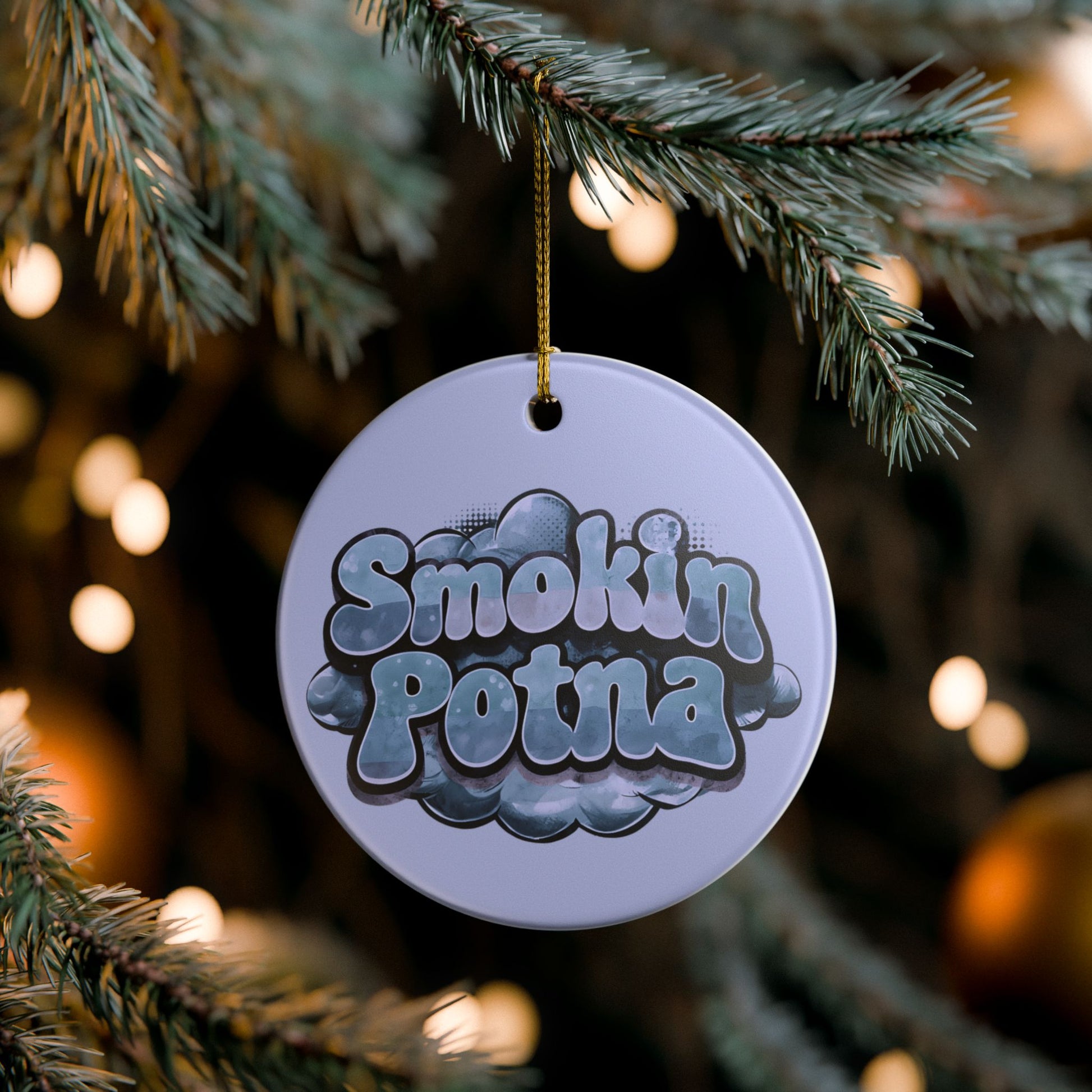 Smoking Potna Jordan Ward Inspired Ornament