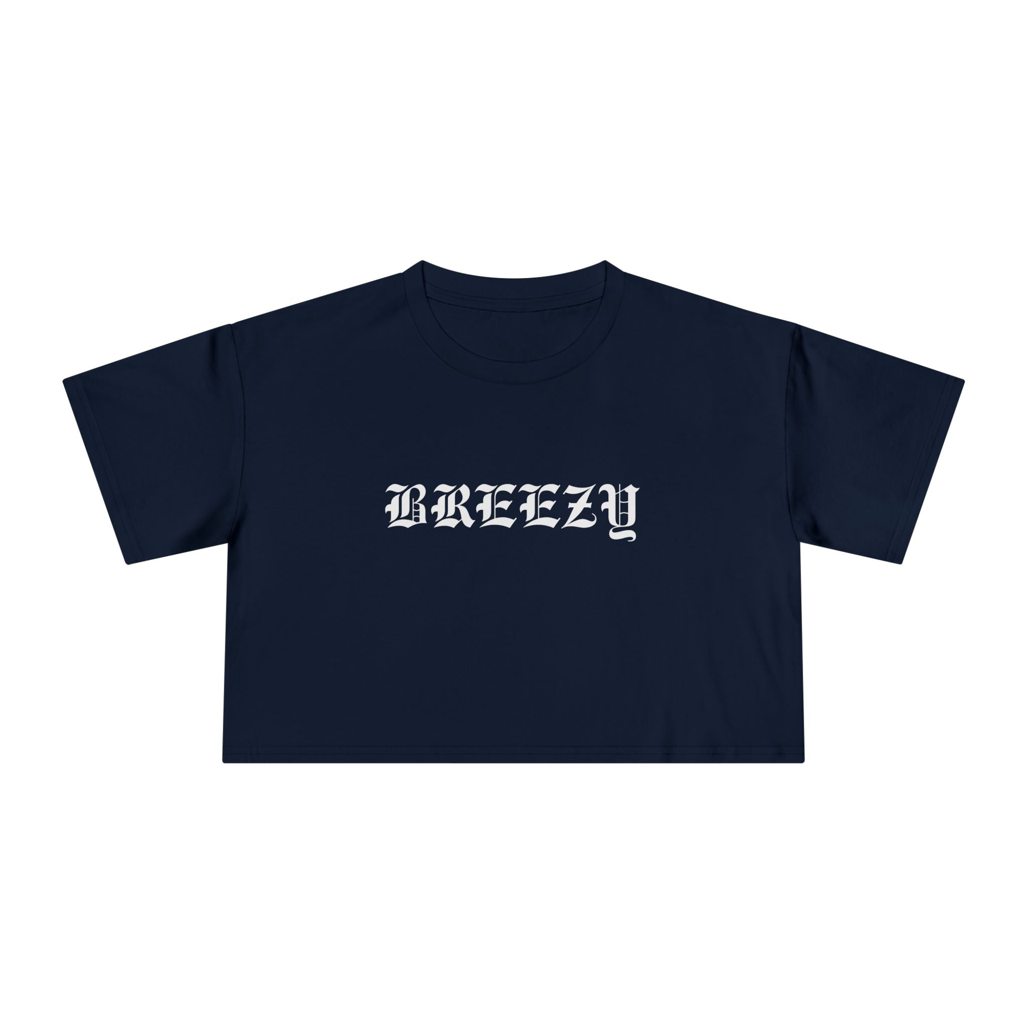 BREEZY Inspired Cropped Tee
