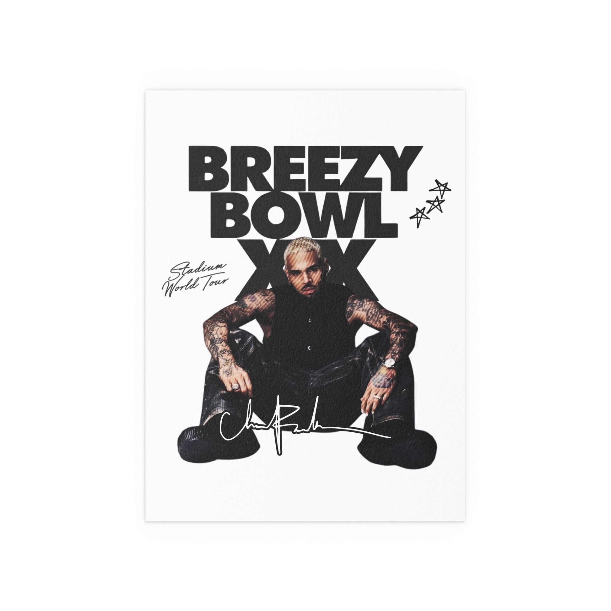 Breezy Bowl XX Tour Poster