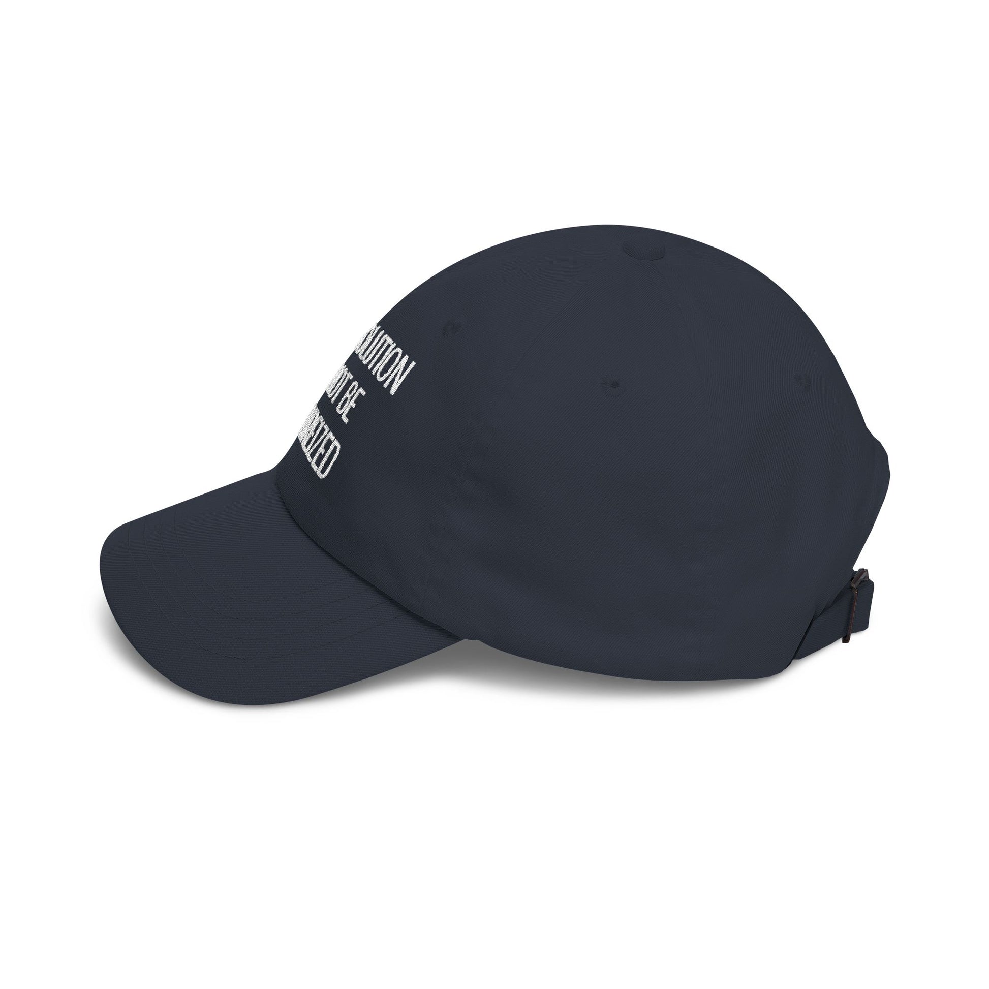 The Revolution Will Not Be Textureized Embroidered Classic Dad Cap