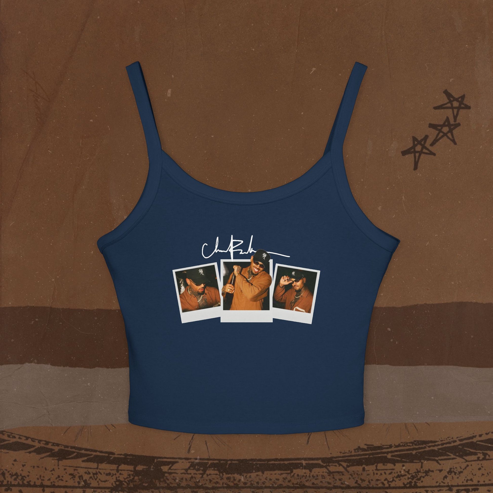 Polaroid Breezy Spaghetti Strap Tank Top