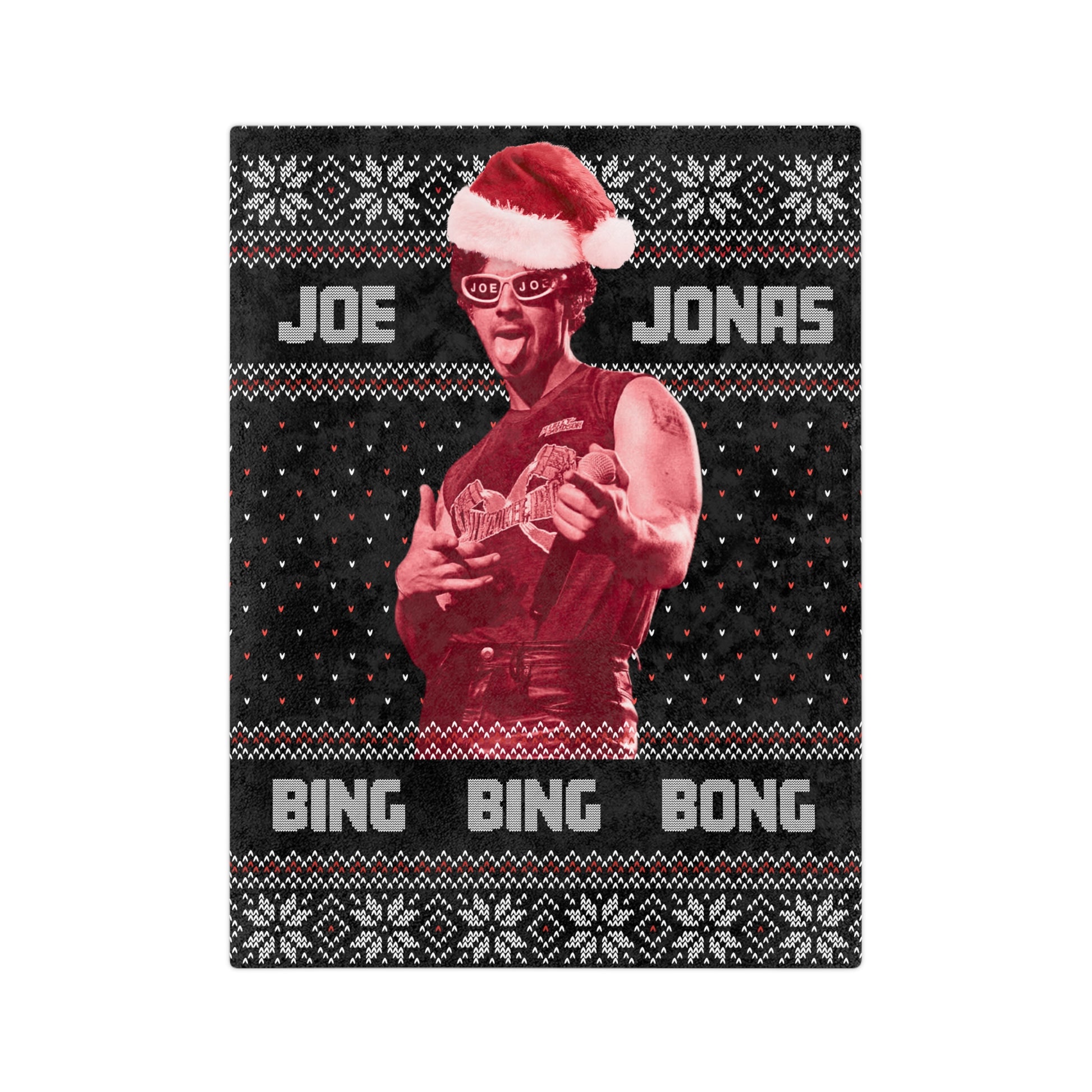 Joe Bing Bing Bing Inspired Christmas Throw Blanket