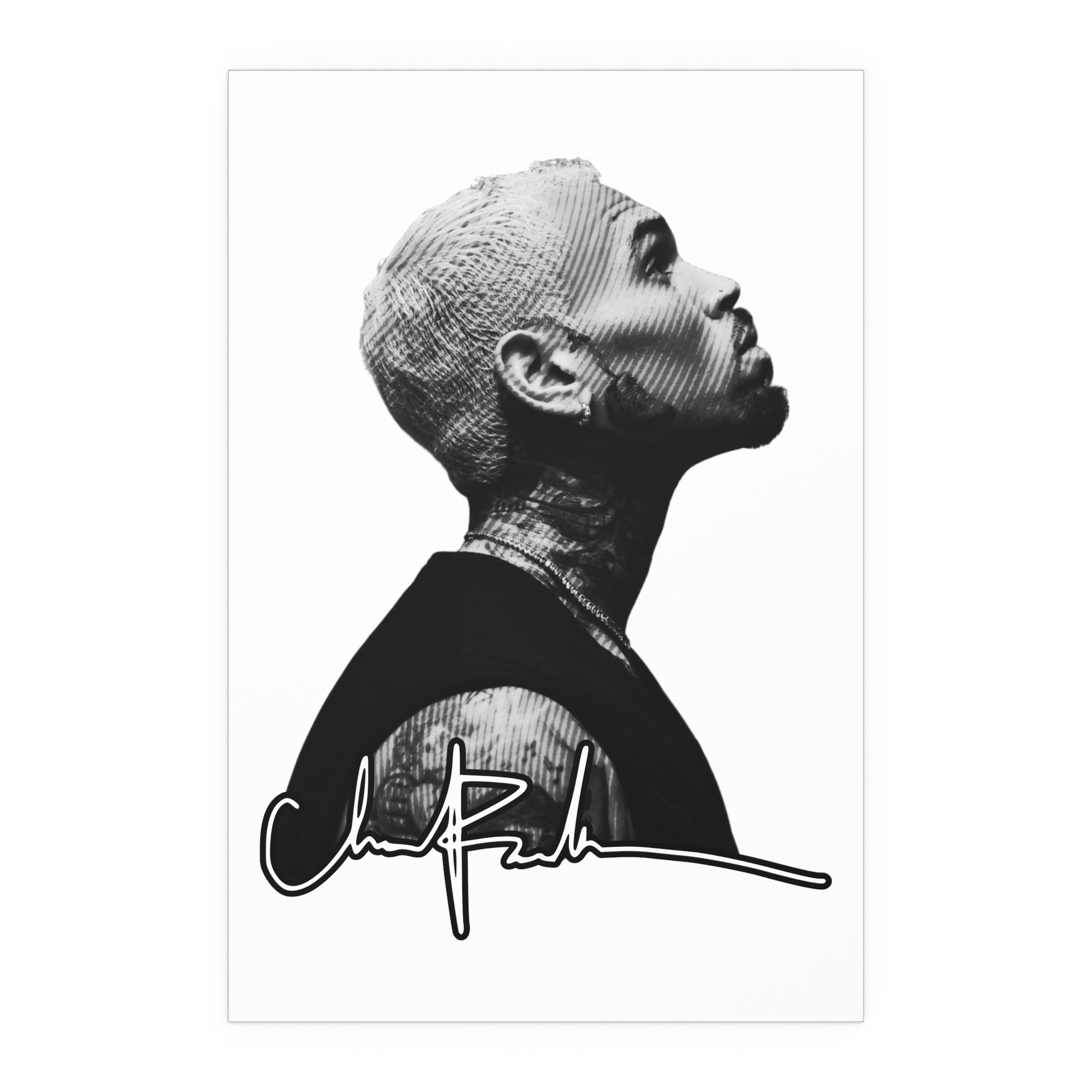 Chris Brown Inspired Poster