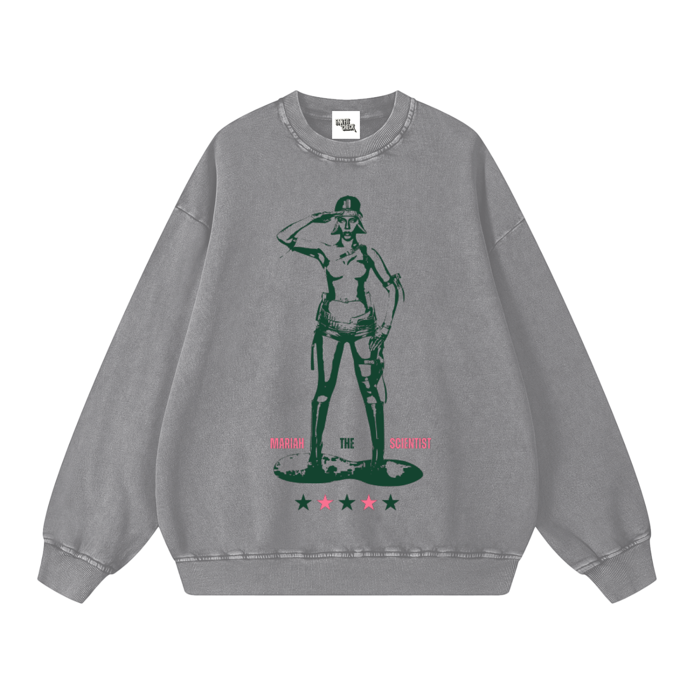 Mariah the Scientist,Sweatshirt,Oversized,Winter Wear,Spring Wear,Hearts Sold Separately,Longsleeve,Concert Wear,Street Wear,Everyday Wear