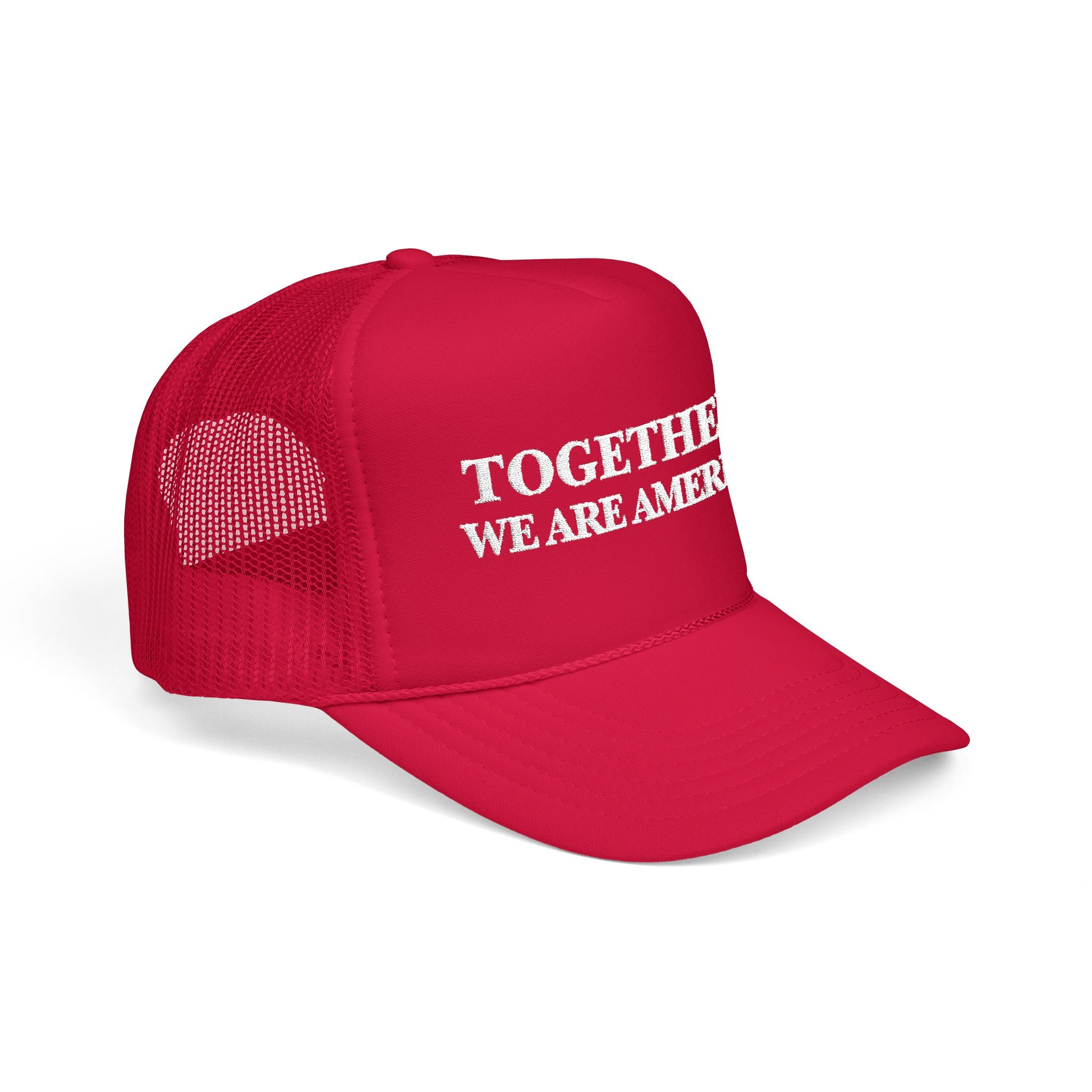 THE NEW AMERICAN HAT - Embroidered Trucker Hat