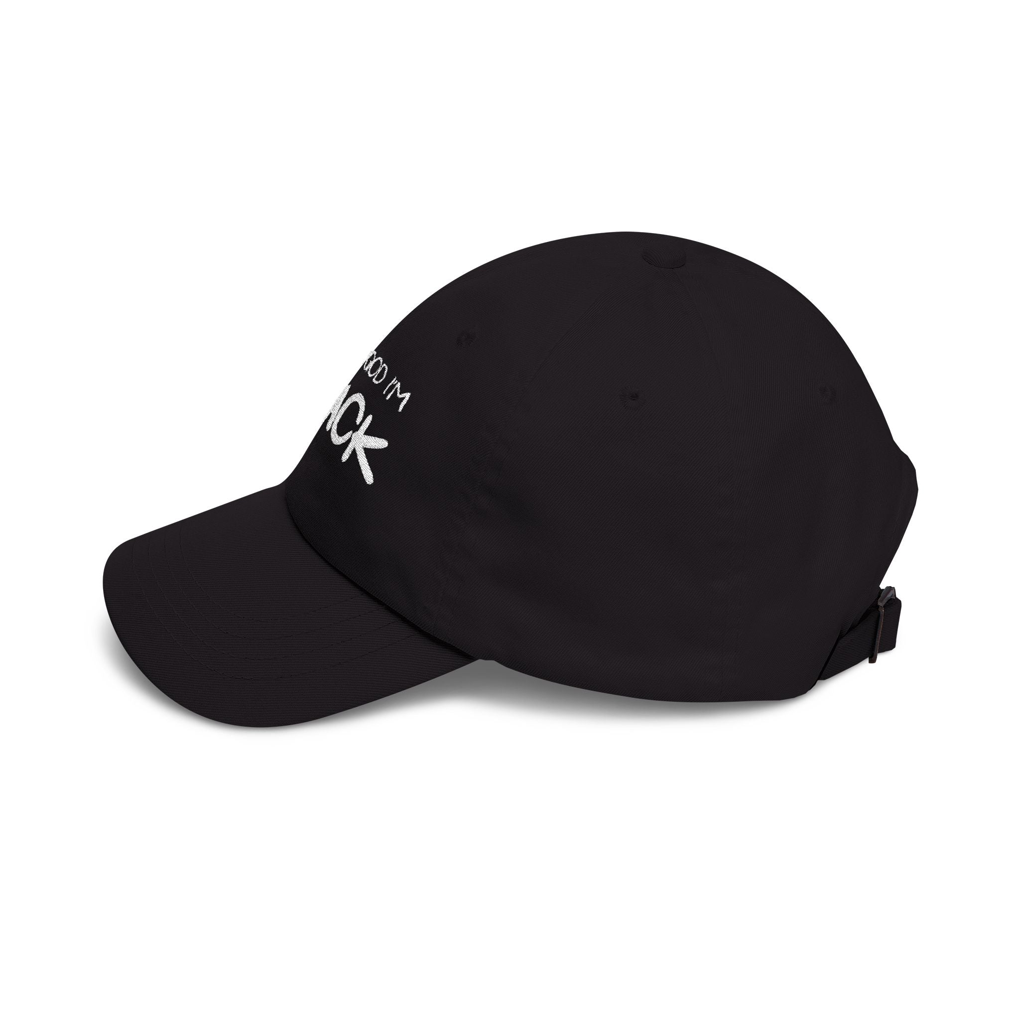 Thank God I'm Black Embroidered Classic Dad Cap