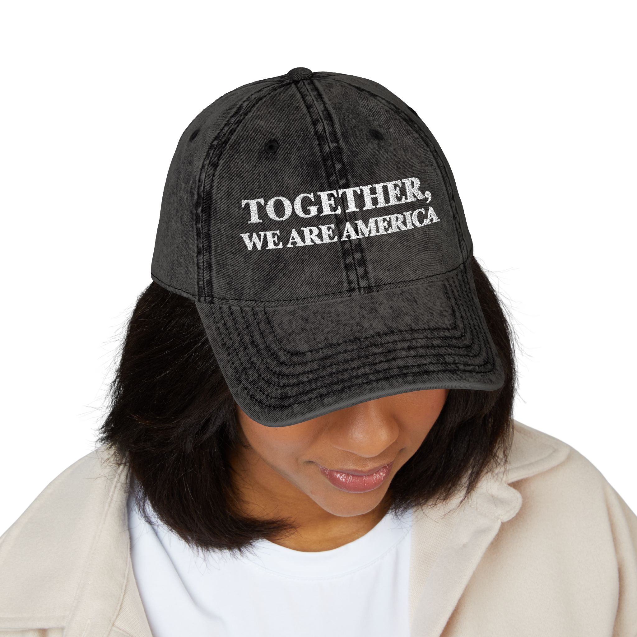 THE NEW AMERICAN HAT - Vintage Embroidered Cap