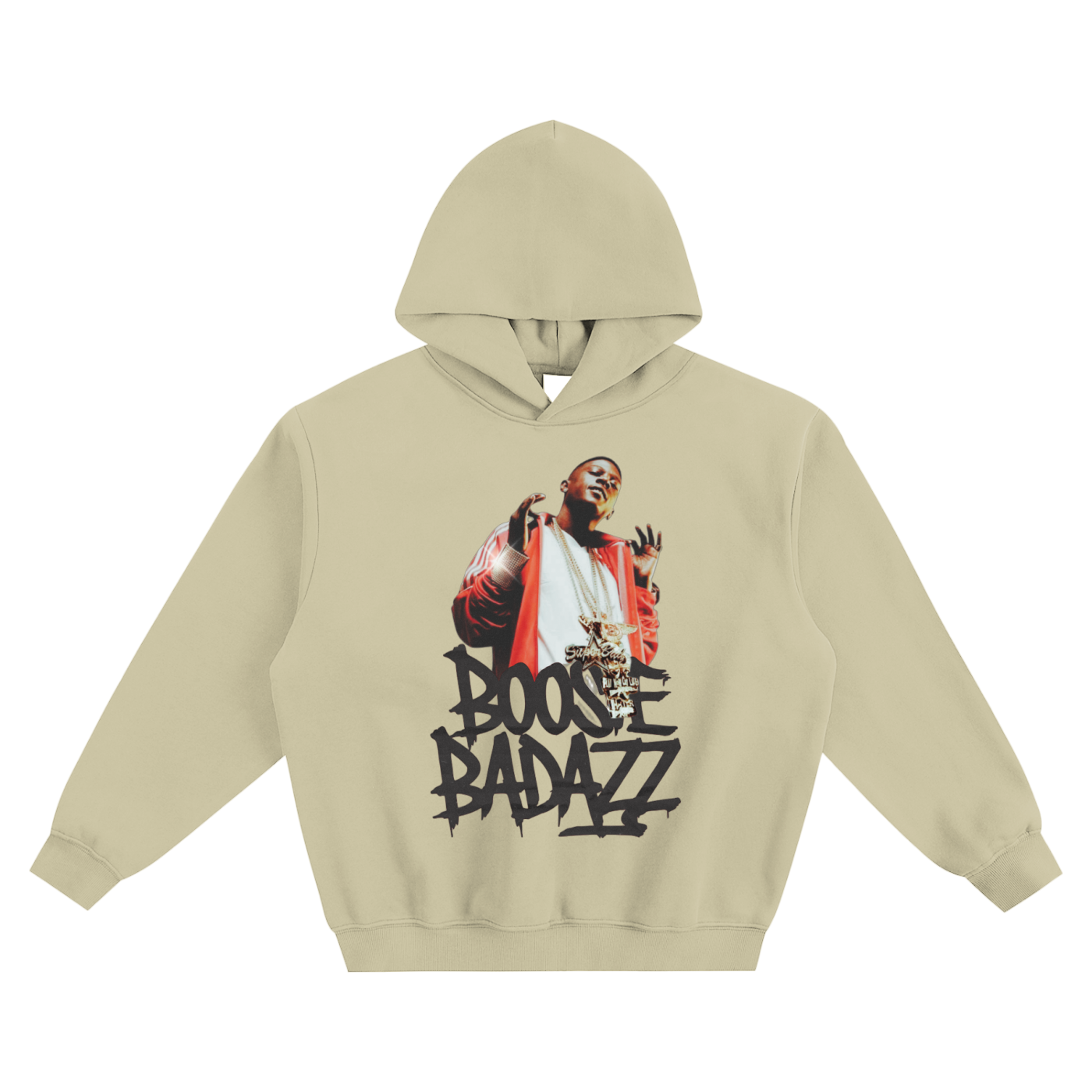 Lil Boosie Inspired Fleeced Boxy Hoodie