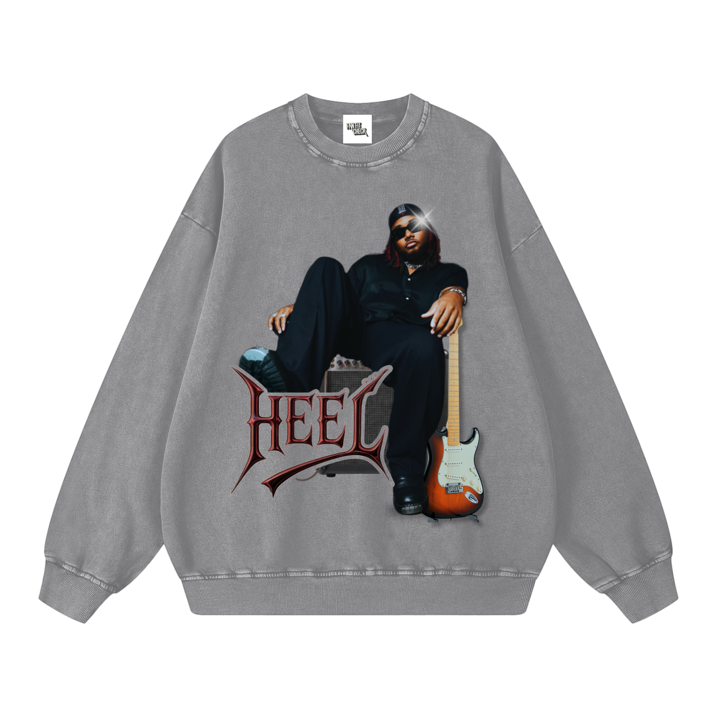 Sweatshirt,Concert Wear,Festival Wear,Fall Wear,Winter Wear,Everyday Wear,Street Wear,Leon Thomas,Heel Tour,Oversized