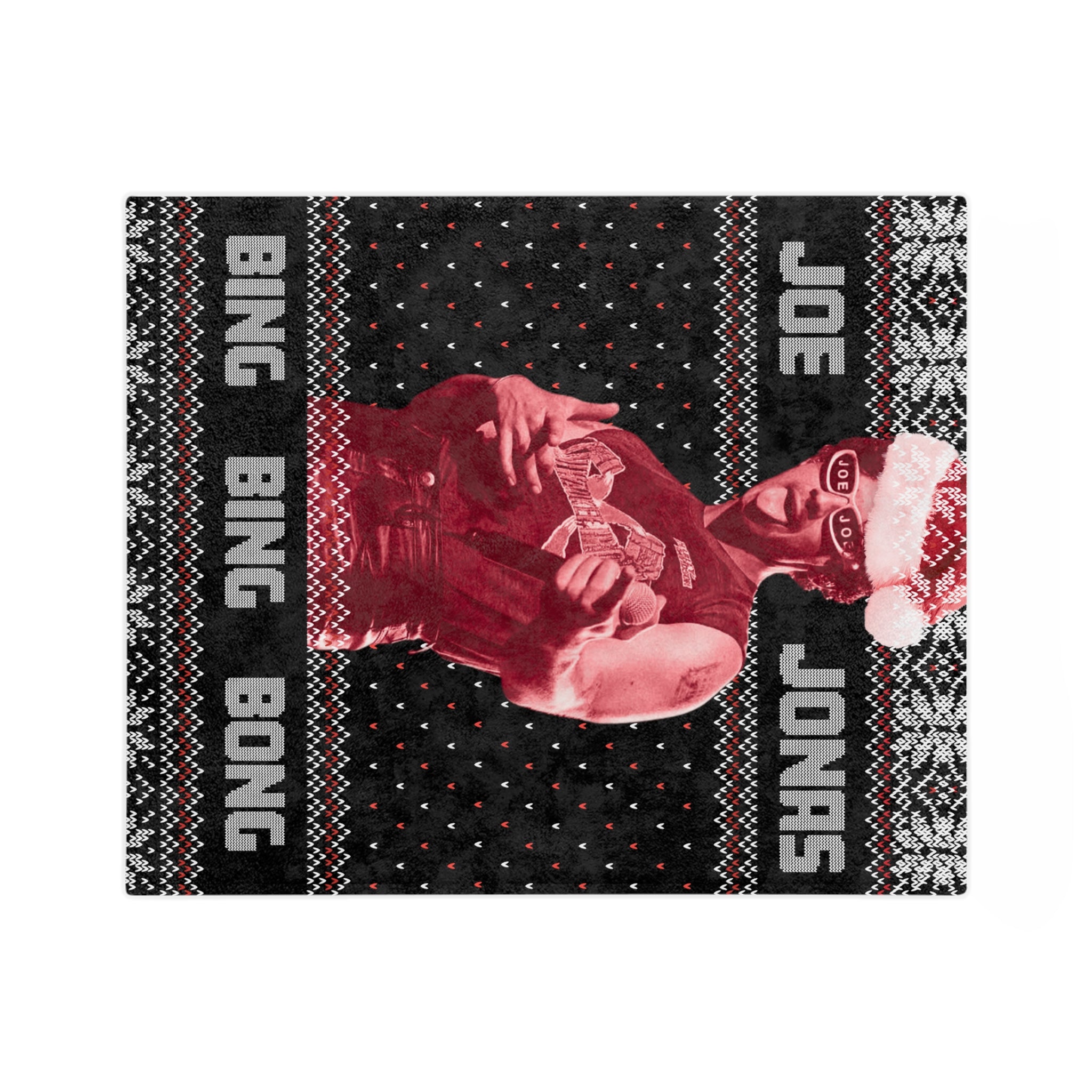 Joe Bing Bing Bing Inspired Christmas Throw Blanket