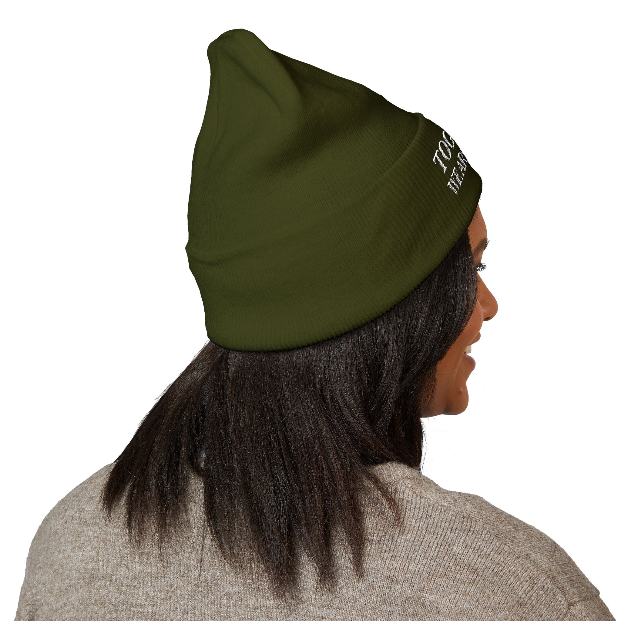 THE NEW AMERICAN HAT - Embroidered Cuffed Beanie