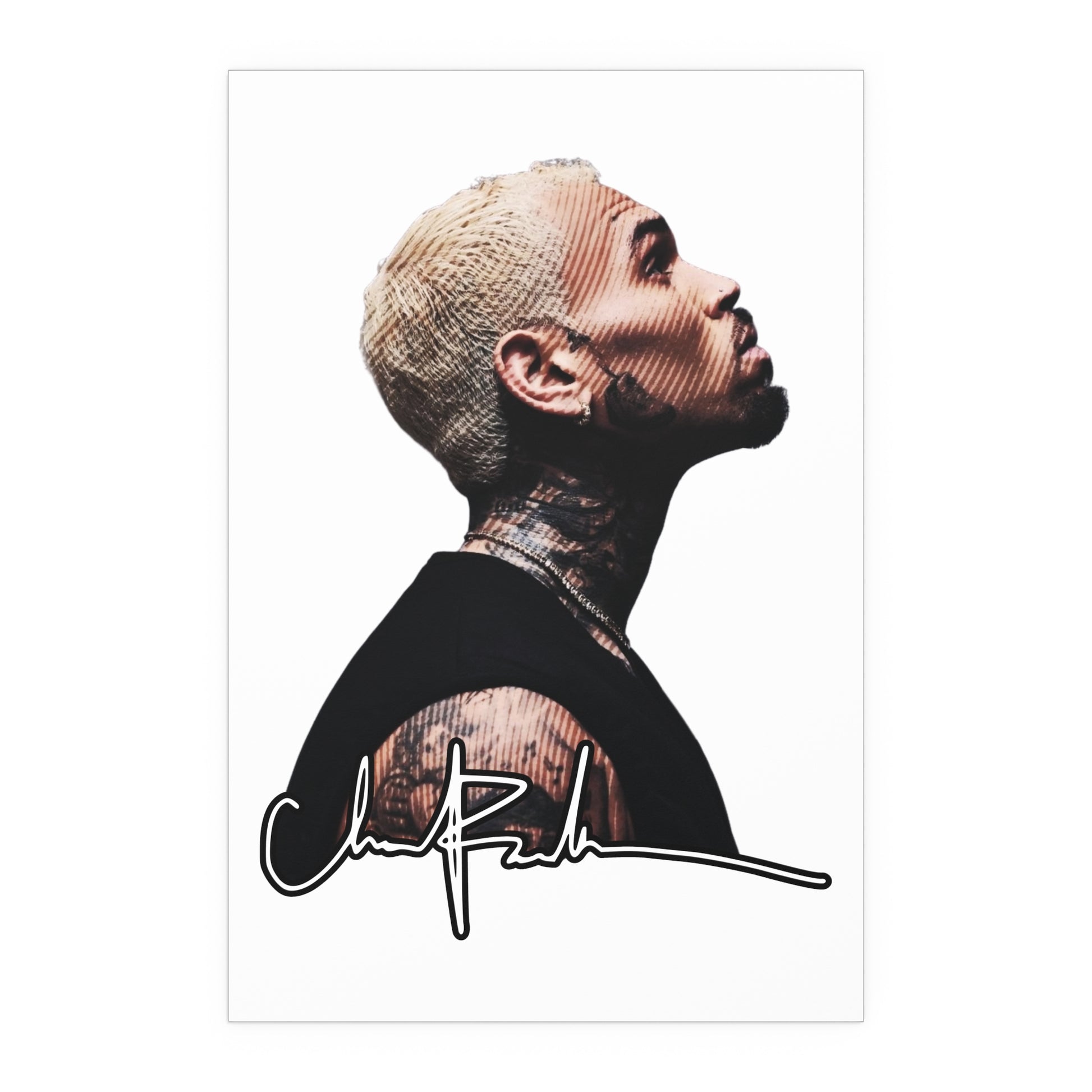 Chris Brown Inspired Poster