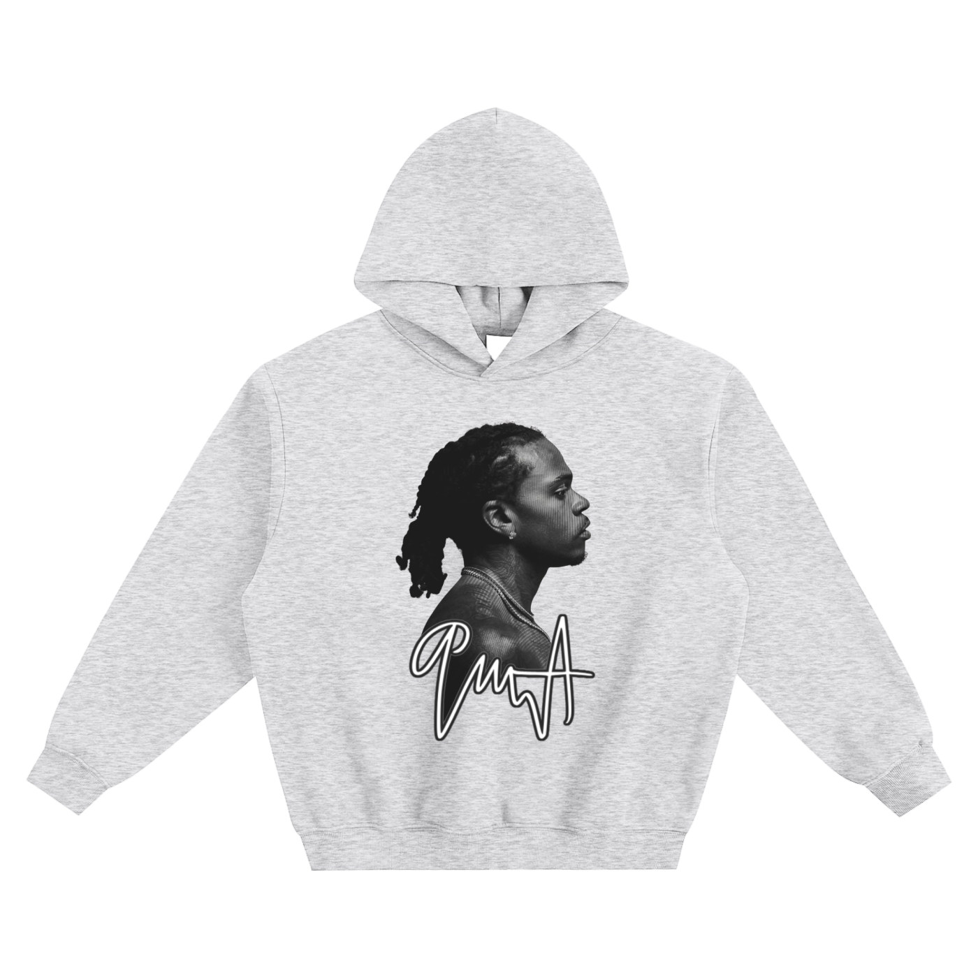 Gunna Inspired Signature Fleeced Boxy Hoodie