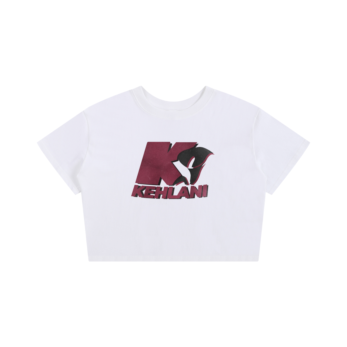 Kehlani Inspired Burgundy/Black Starter Logo Baby Tee