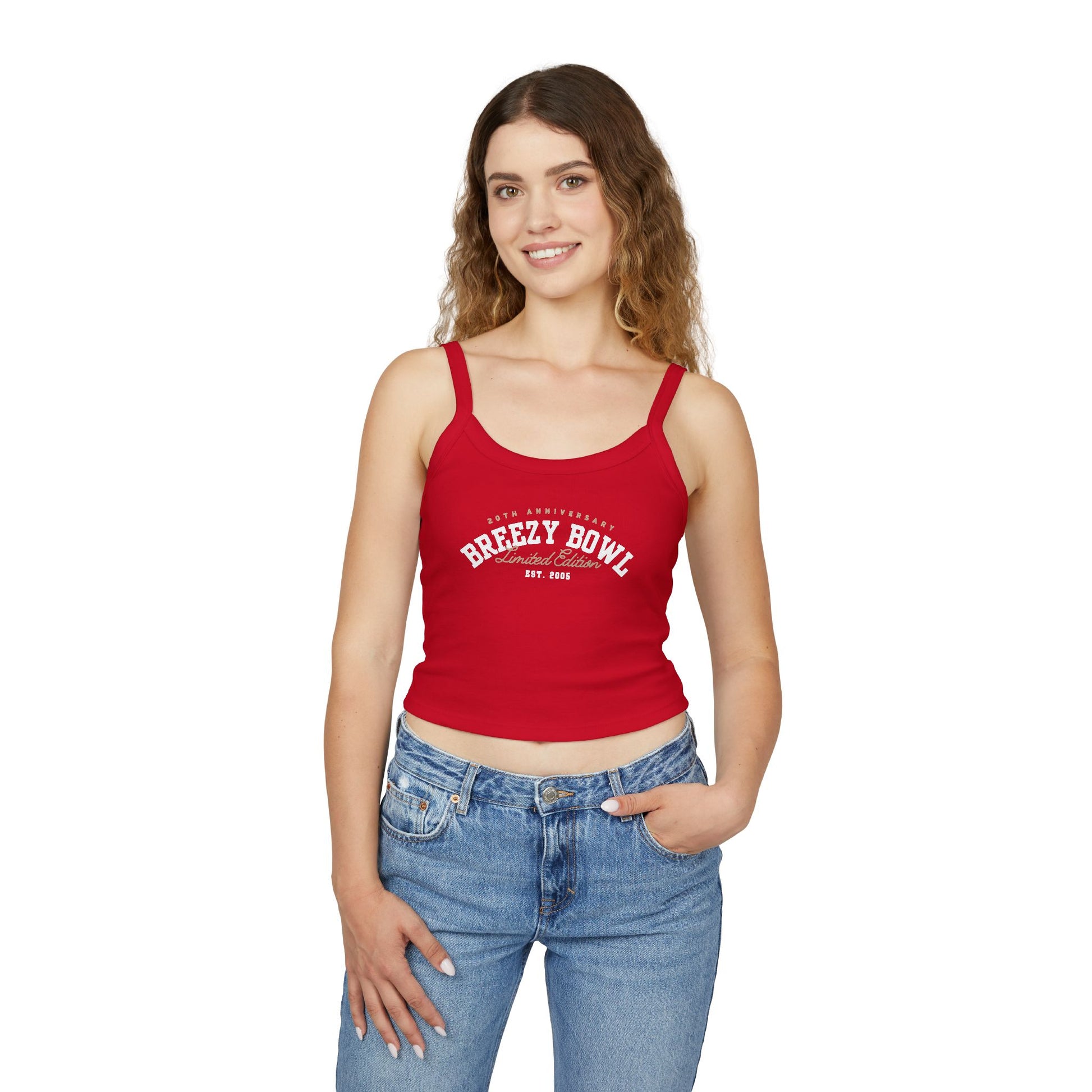 Breezy Bowl Spaghetti Strap Tank Top