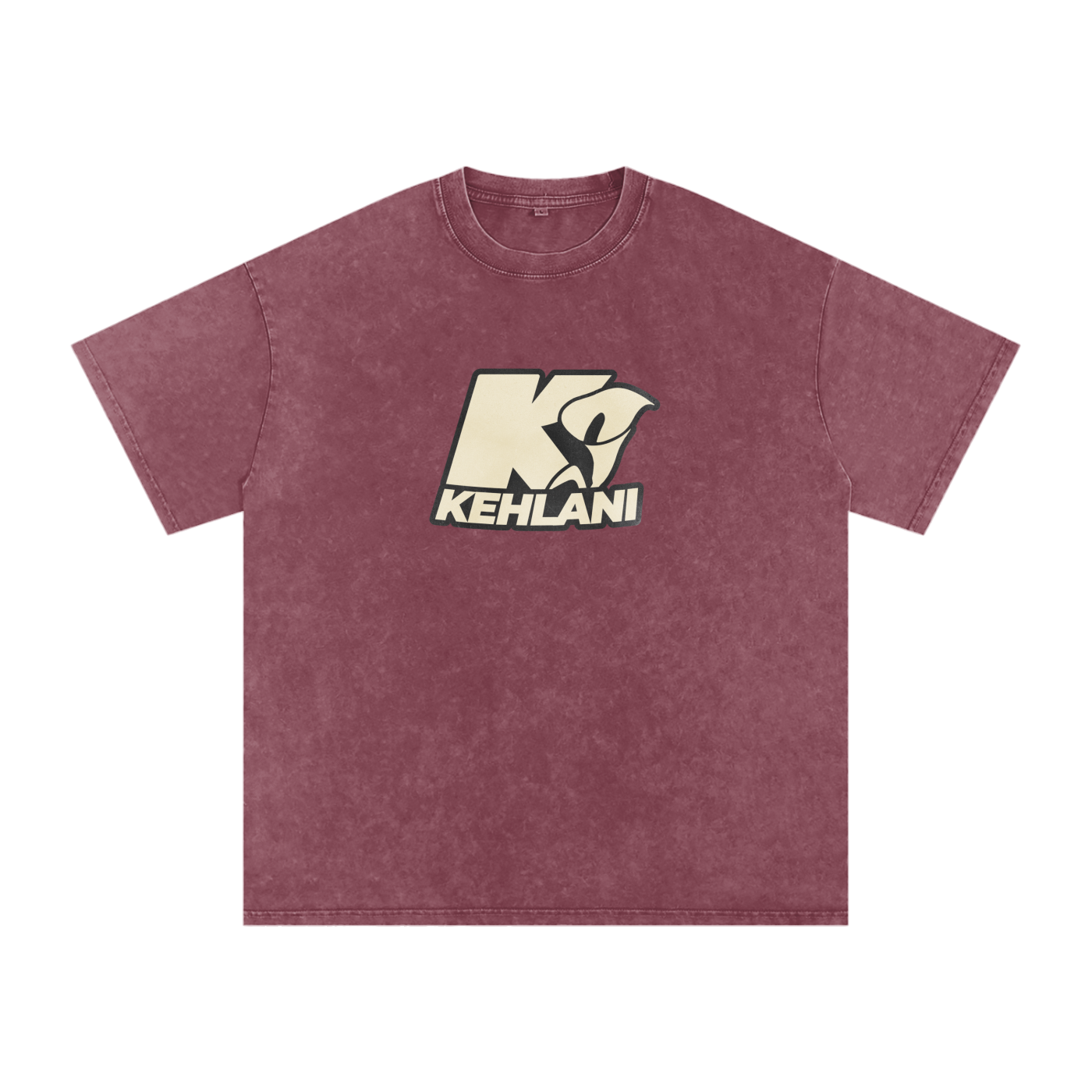 Kehlani Inspired Cream/Black Starter Logo Washed T-Shirt