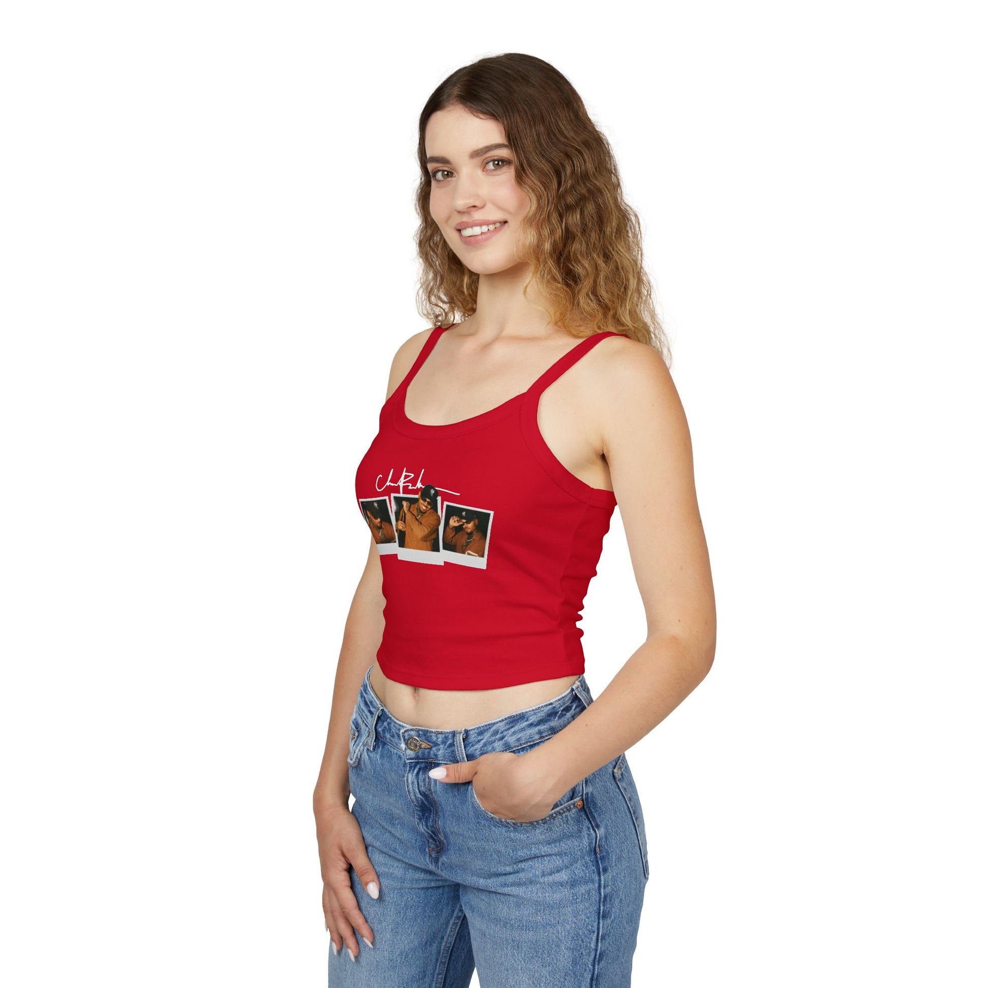 Polaroid Breezy Spaghetti Strap Tank Top