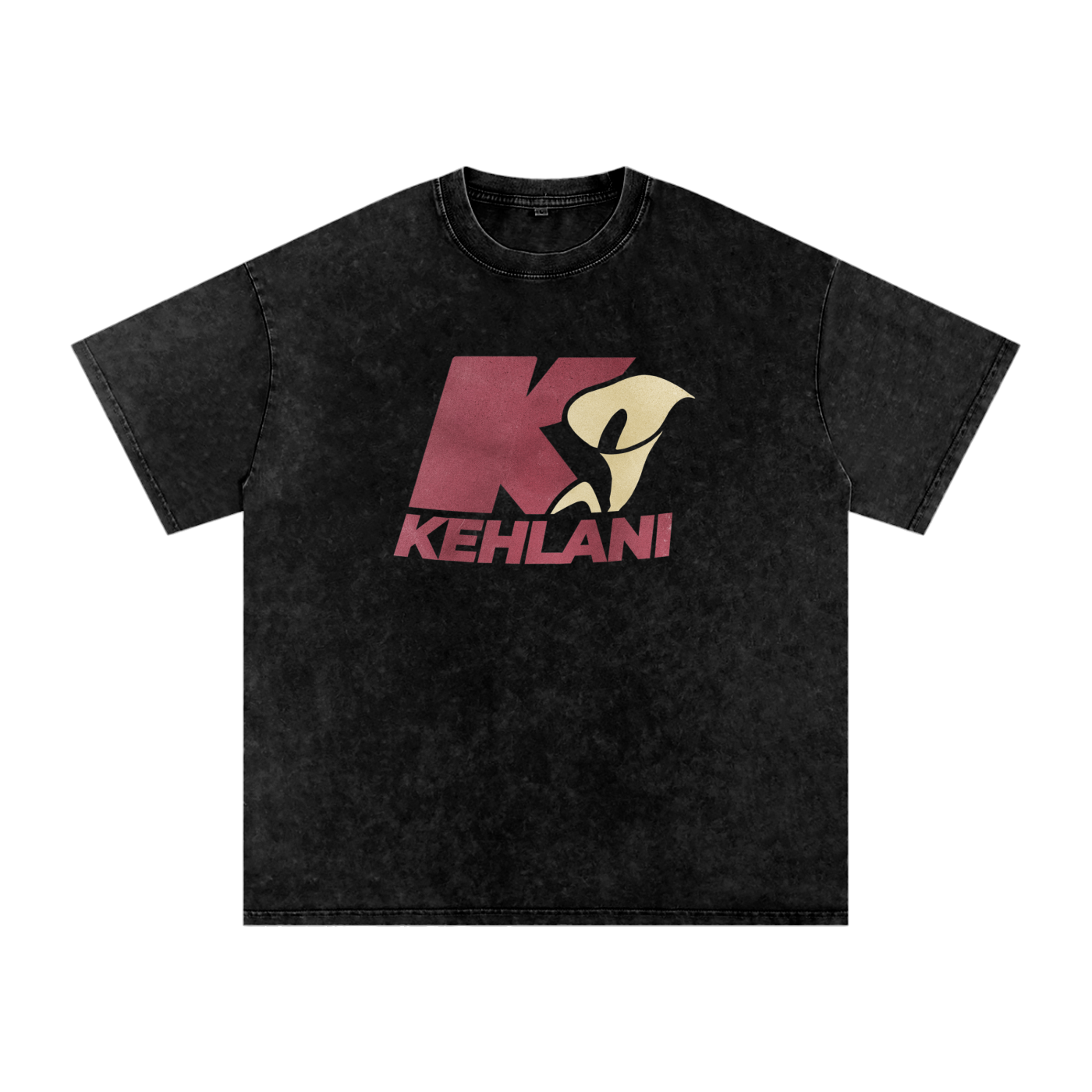 Kehlani Inspired Burgundy Starter Logo Washed T-Shirt