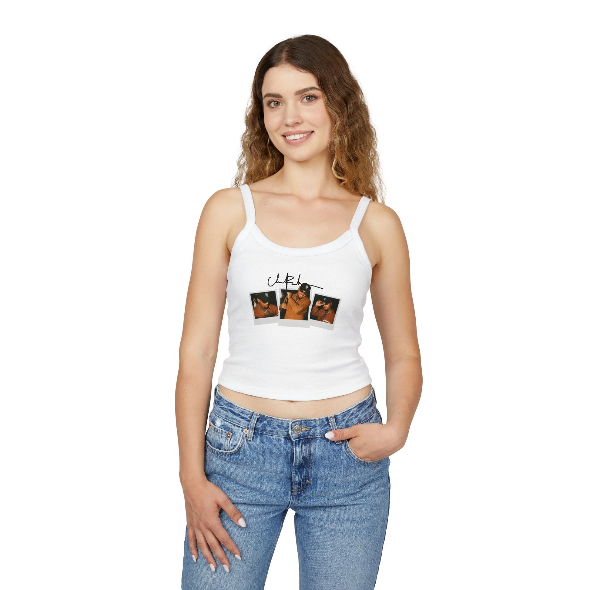 Polaroid Breezy Spaghetti Strap Tank Top