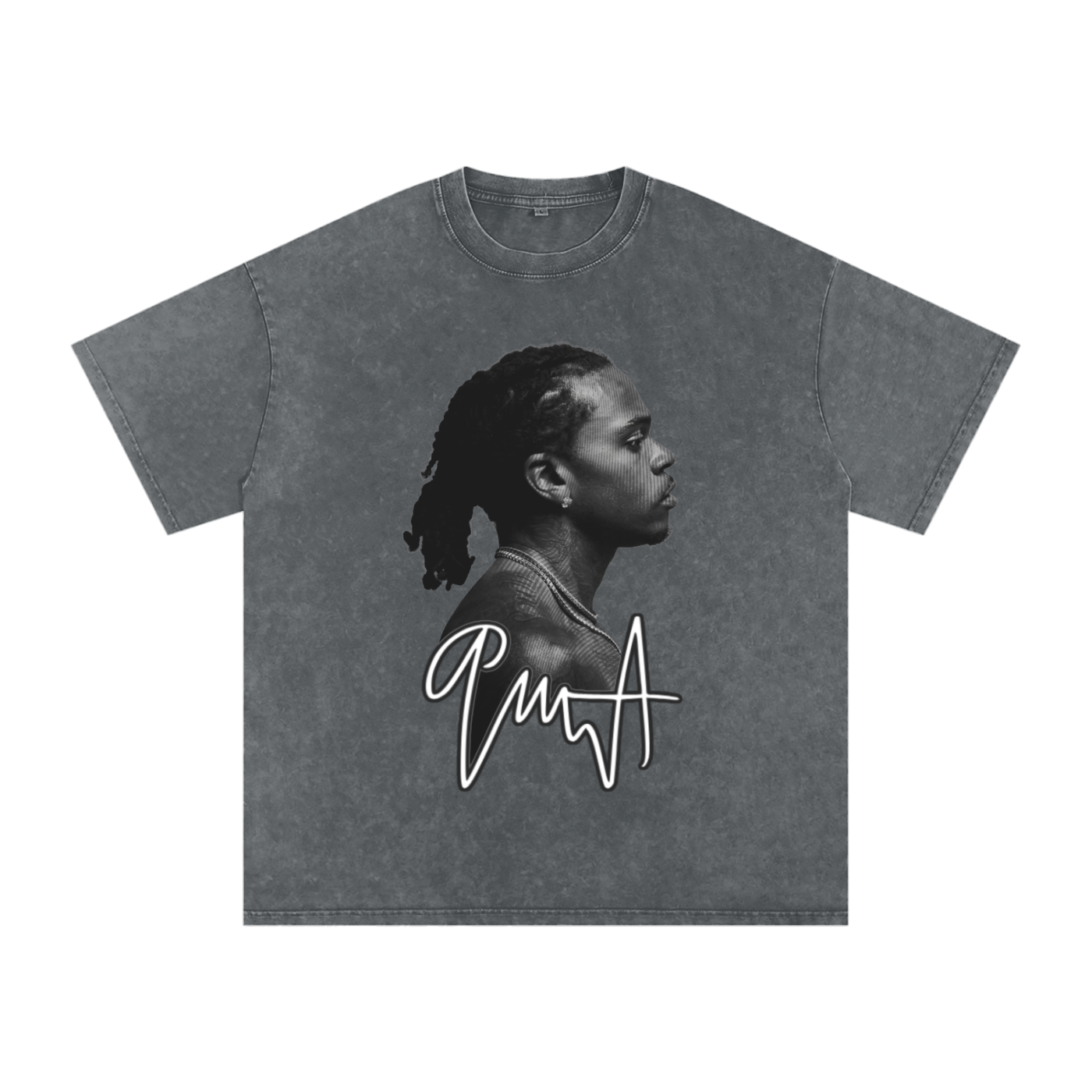 Gunna Inspired Signature Washed Oversized T-Shirt