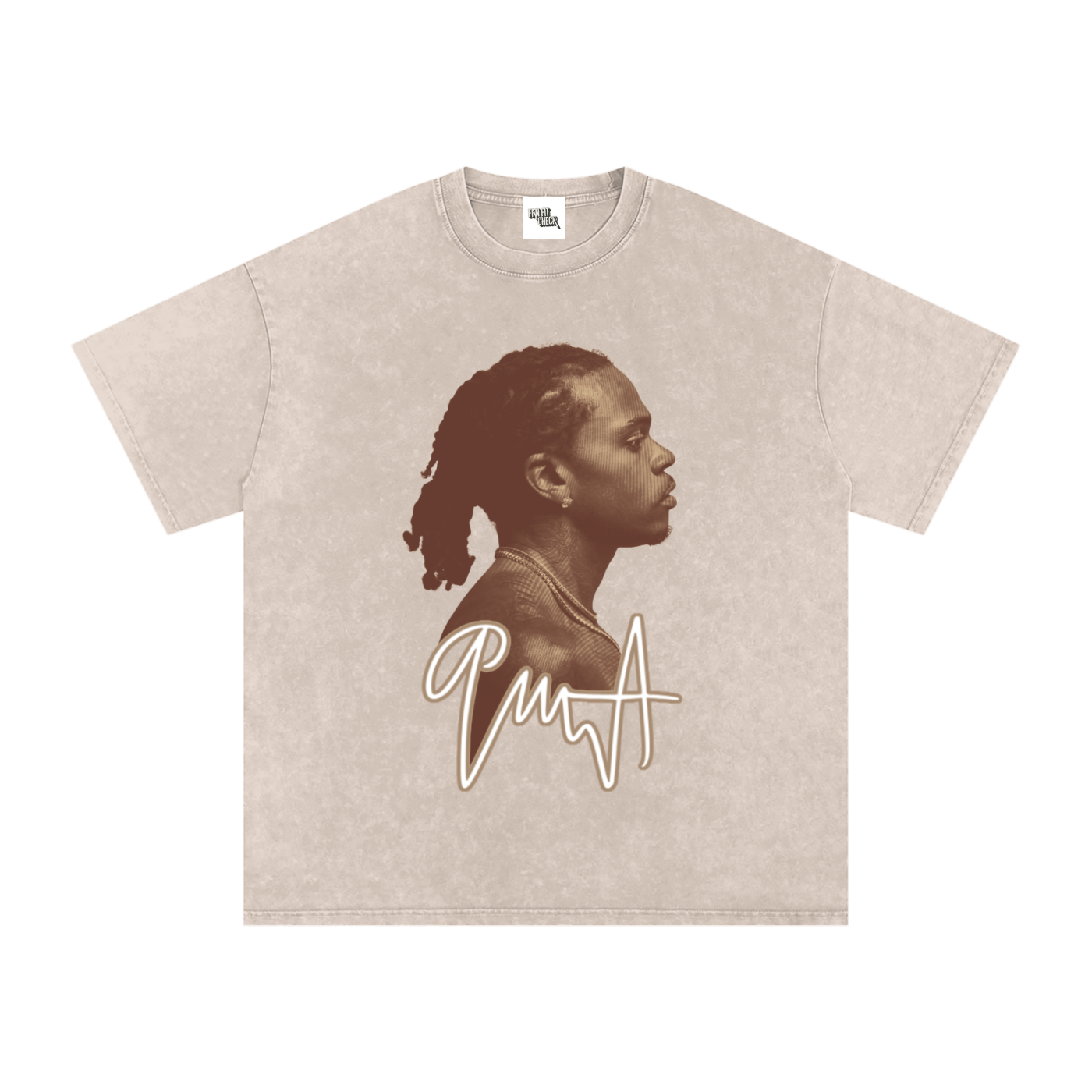 Gunna Inspired Signature Washed Oversized T-Shirt