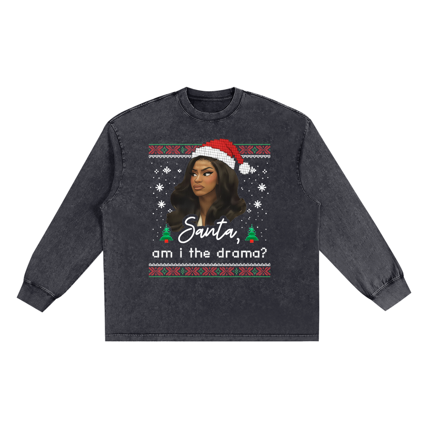Winter Wear,Fall Wear,Longsleeve,Holiday Shirt,Holiday Longsleeve,Stocking Stuffer,Gift for her,Cardi,Bardi gang,Ugly Christmas Shirt