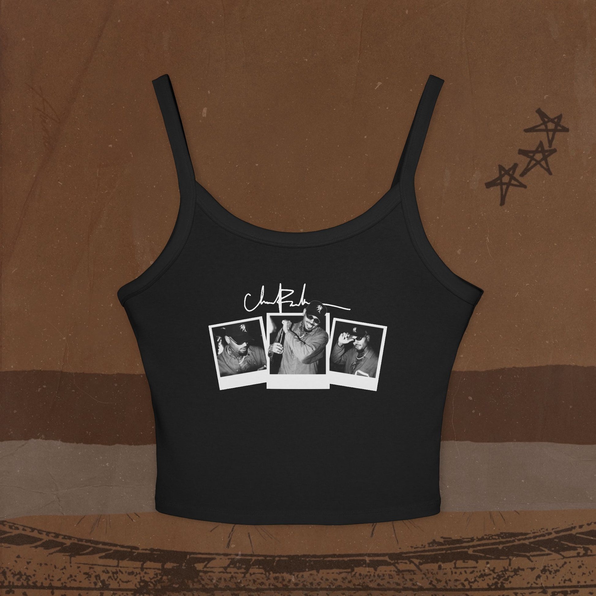 Polaroid Breezy Spaghetti Strap Tank Top
