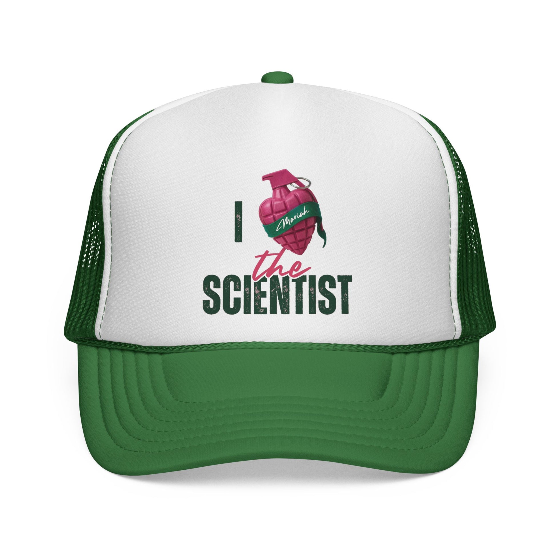 I Heart the Scientist Mariah Inspired Trucker Caps