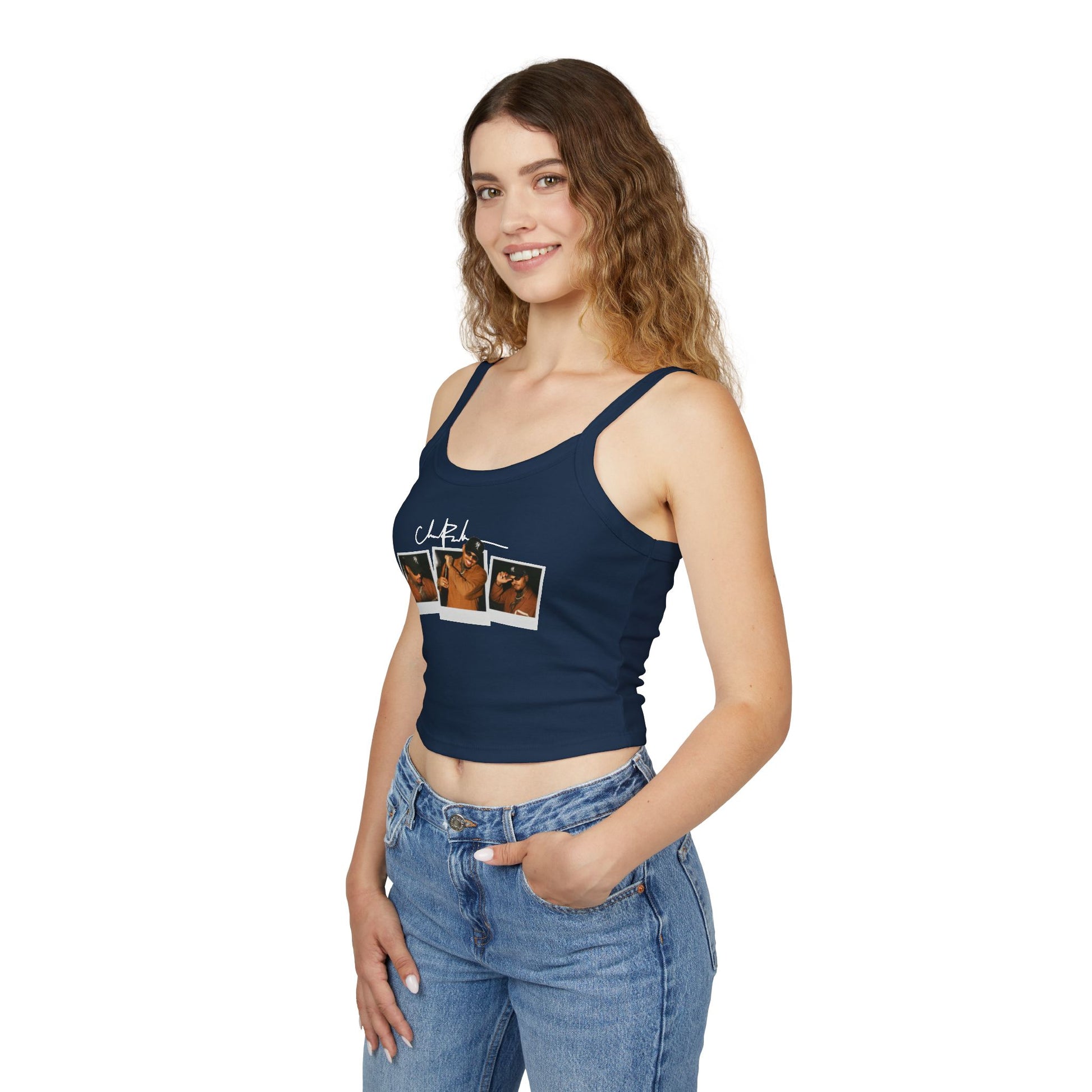 Polaroid Breezy Spaghetti Strap Tank Top
