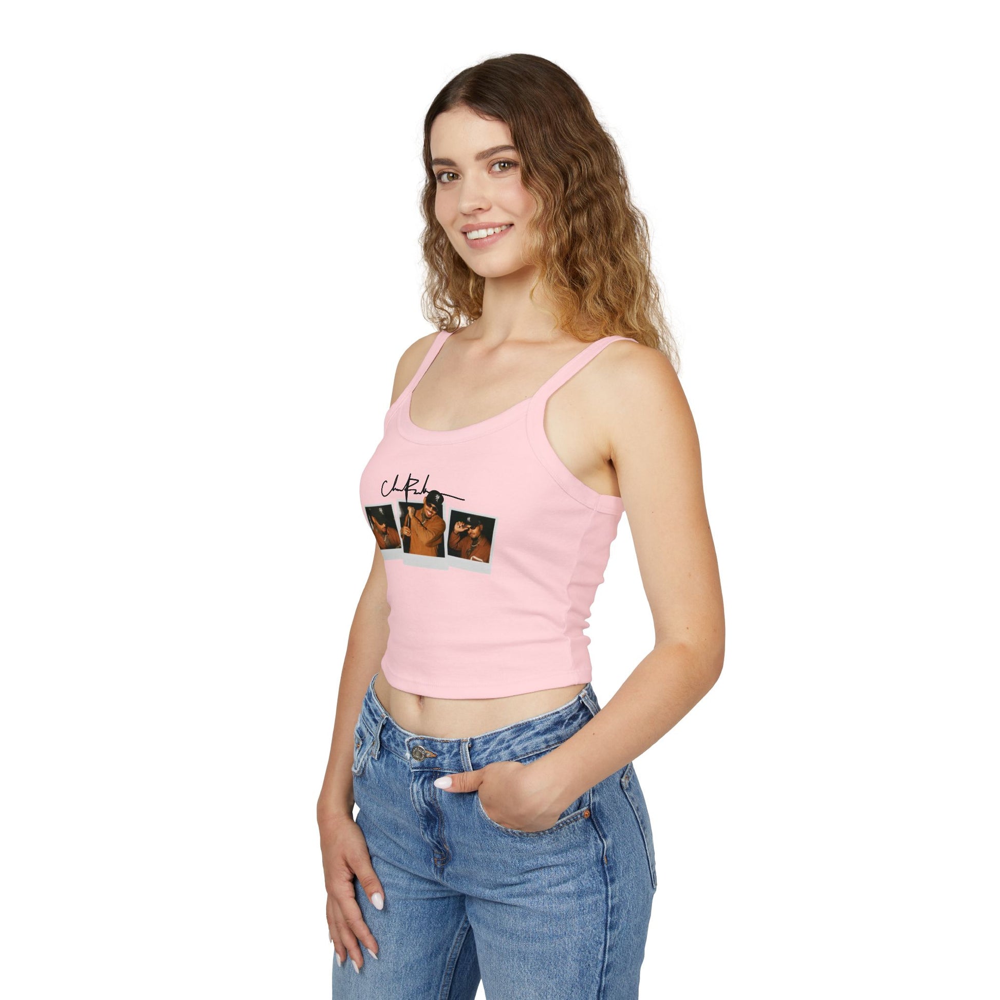 Polaroid Breezy Spaghetti Strap Tank Top