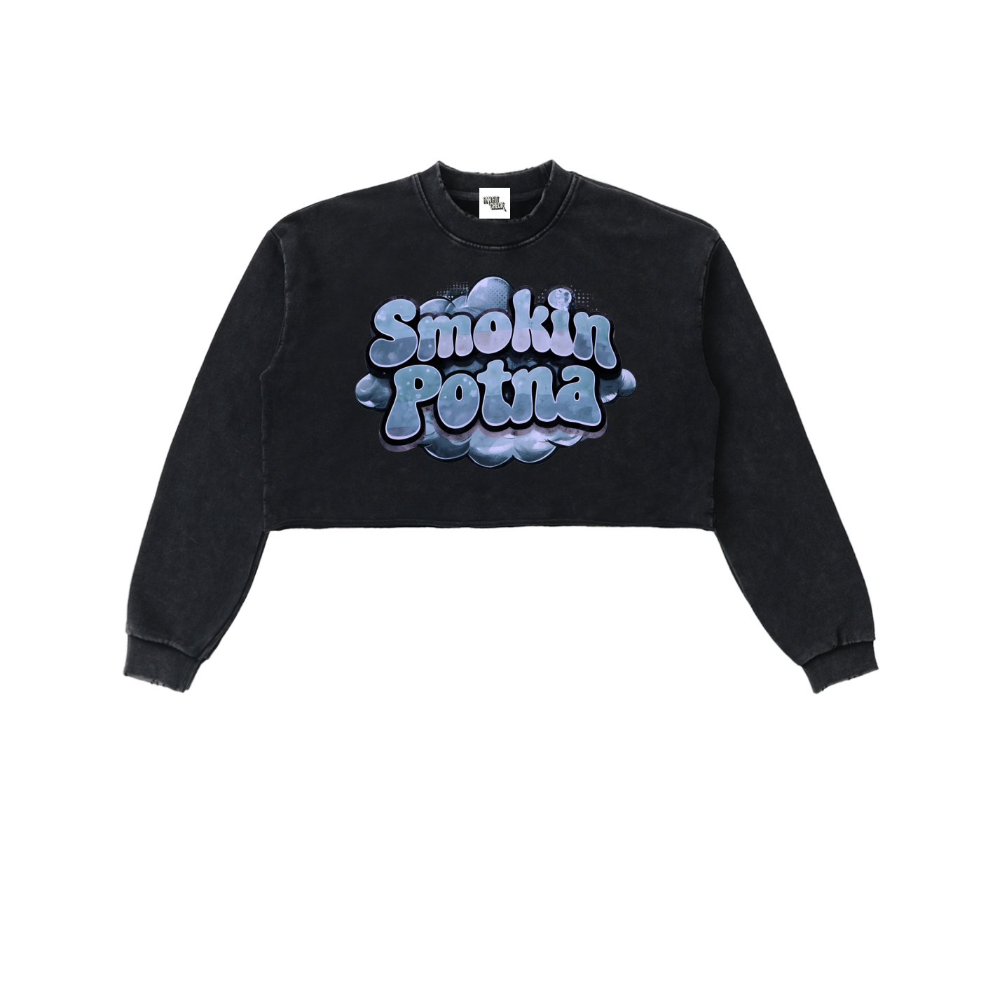 Crop Sweatshirt,Sweatshirt,Winter Wear,Spring Wear,Concert Wear,Jordan Ward,Pot Heads,Crop Top,Longsleeve,Street Wear