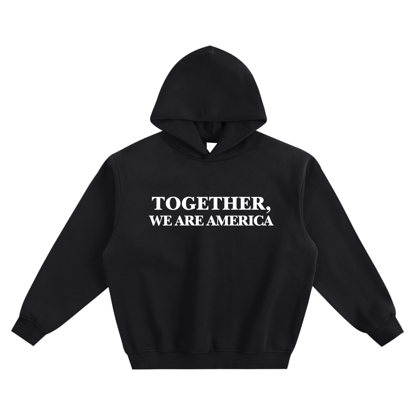 TOGETHER, WE ARE AMERICA - Fleece Hoodie