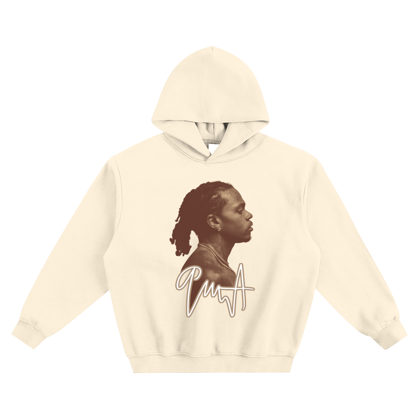 Gunna Inspired Signature Fleeced Boxy Hoodie
