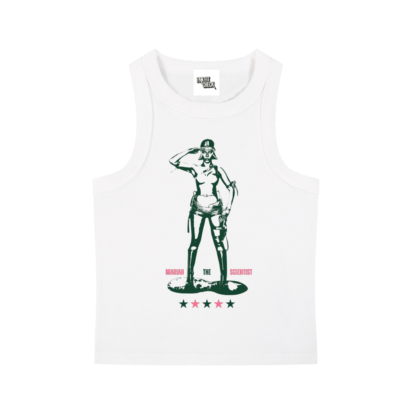 Spring Wear,Mariah the Scientist,Hearts Sold Seperately,Winter Wear,Street Wear,Women Apparel,Cropped Tank Top,Everyday Wear,Crop Top,Tank Top