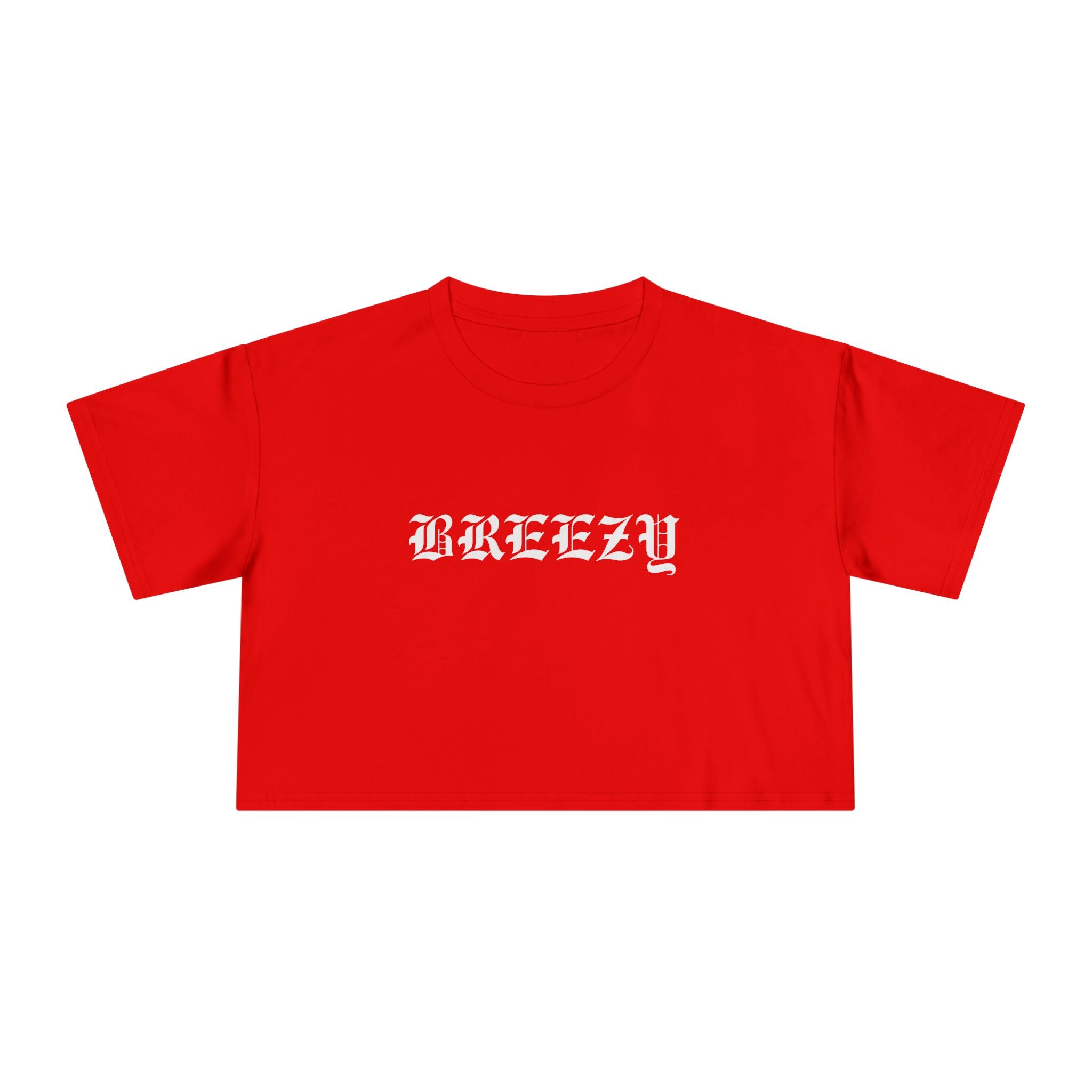 BREEZY Inspired Cropped Tee