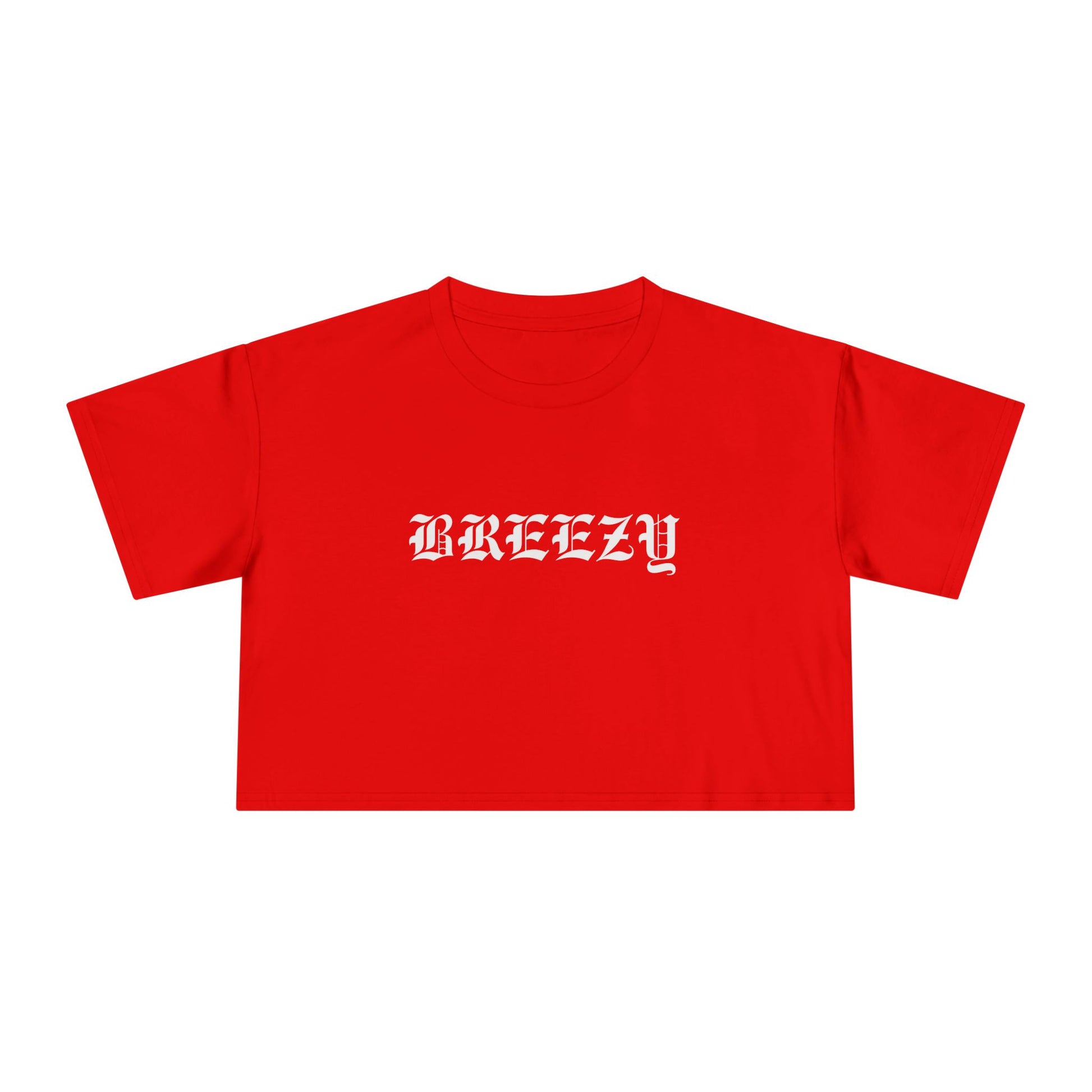 BREEZY Inspired Cropped Tee