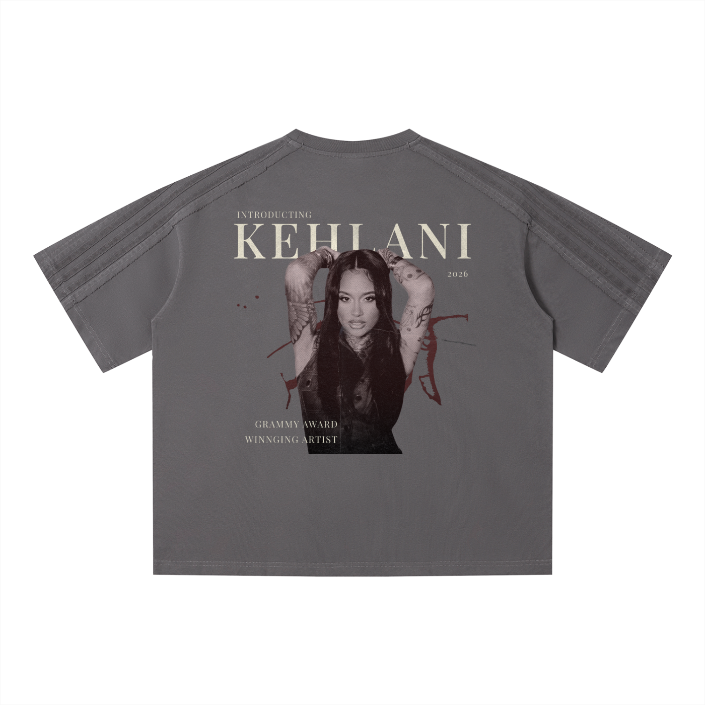 Vintage Kehlani Inspired Wash Boxy T-Shirt