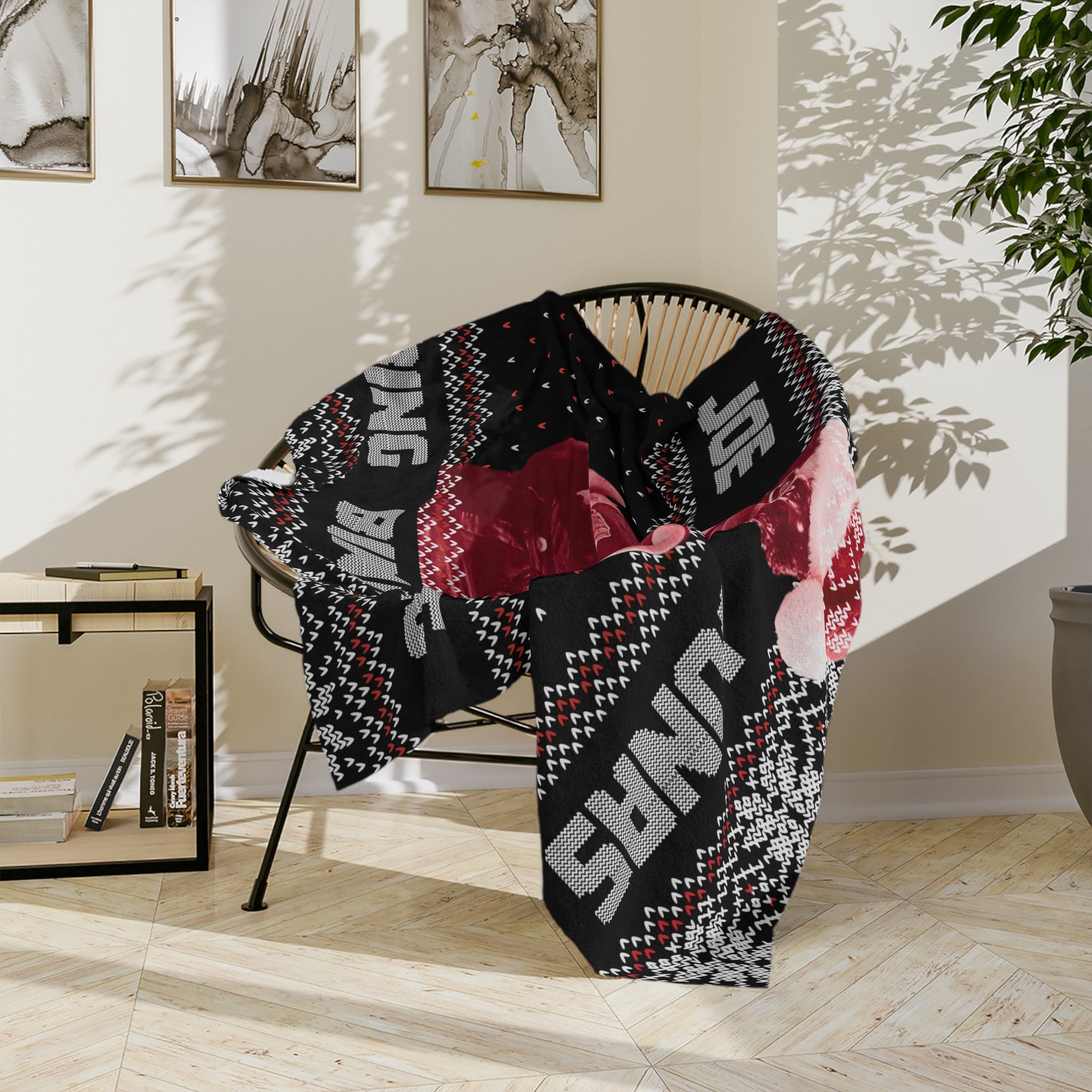 Joe Bing Bing Bing Inspired Christmas Throw Blanket