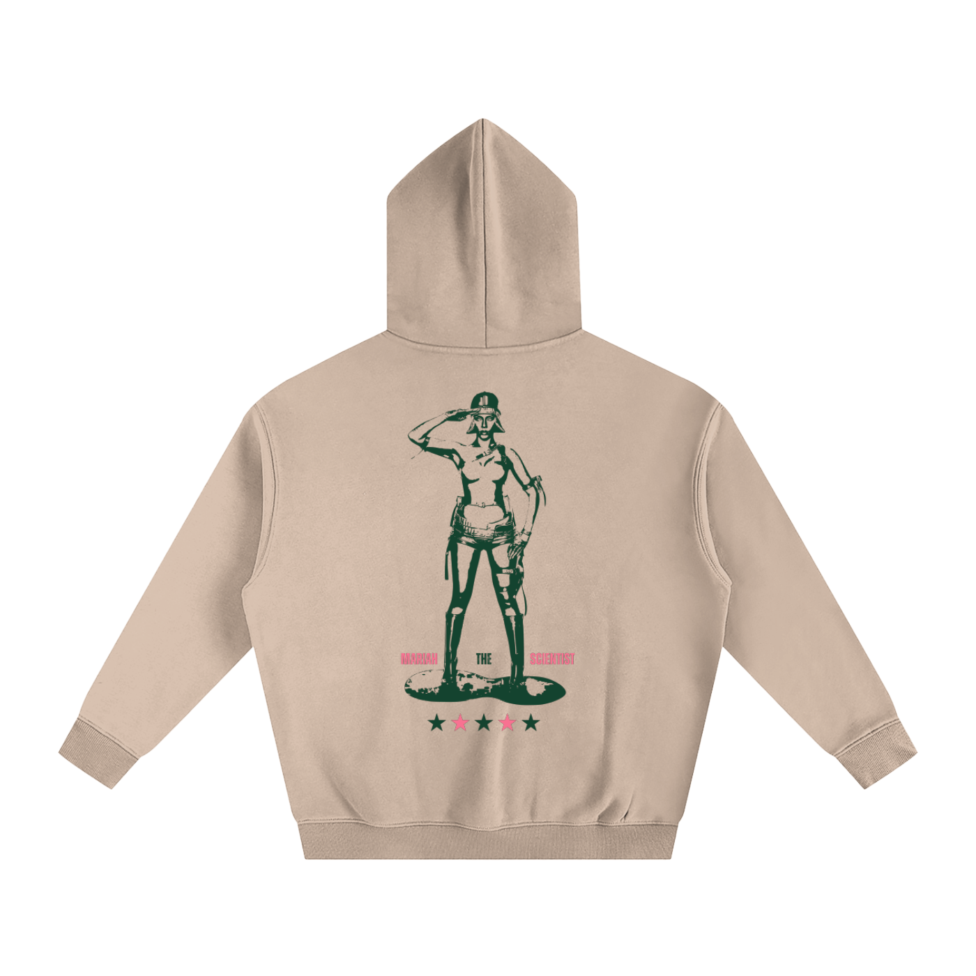 Fleeced ,Hoodie,Spring Wear,Winter Wear,Hearts Sold Seperately,Tour Wear,Concert Wear,Womens apparel,Mariah the Scientist,Fleeced Hoodie