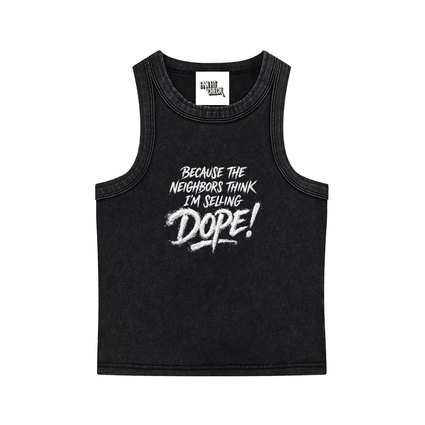 Powder  J Cole Neighbors Inspired  Washed Tank
